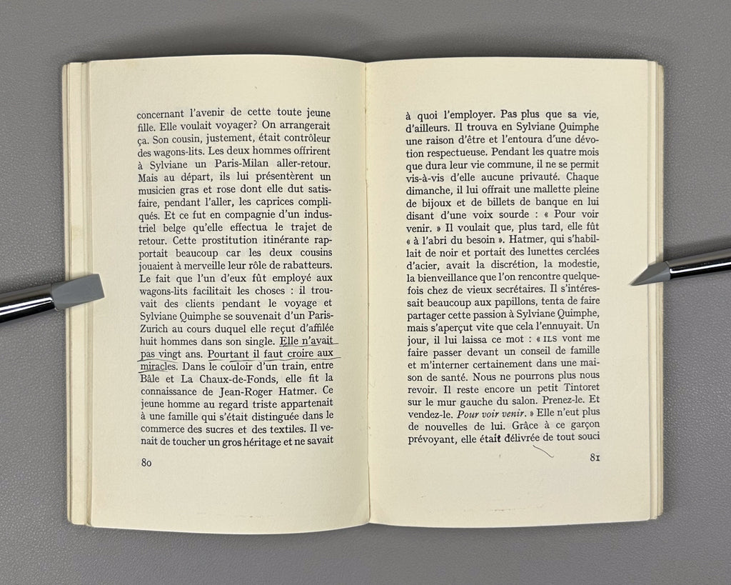 [With the original promotional band announcing the Academie francaise prize] Modiano, Patrick. Les Boulevards de ceinture. Recit. Paris: Gallimard, 1972. In French.