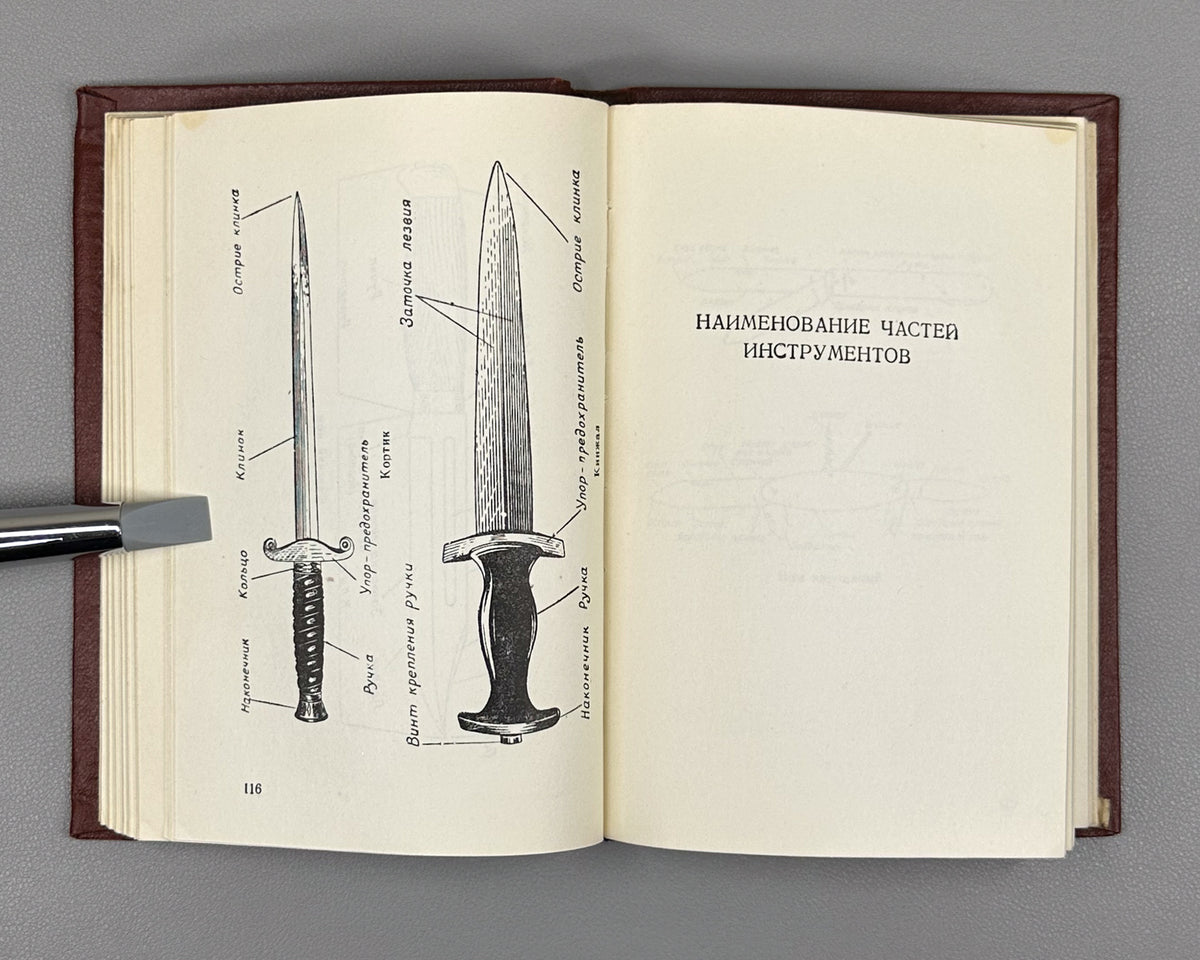 Gorlyak, F. G. Investigator's Handbook (Spravochnik sledovatelya: oboznachenie i naimenovanie ob'ektov i ikh chastey, vstrechayushchikhsya pri sledstvennom osmotre). First edition, 1957. In Russian.