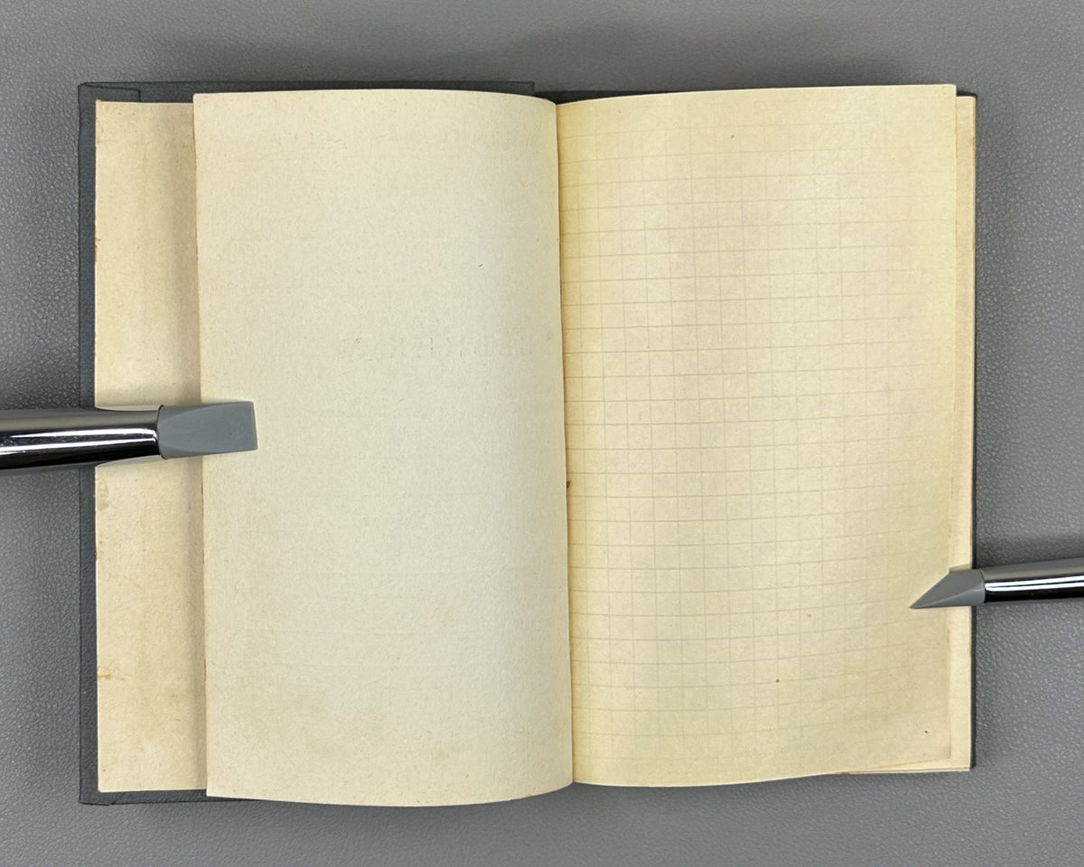Field Diary (Polevoy Dnevnik): a printed logbook form issued for use on scientific field expeditions / USSR Academy of Sciences, 1980s. Unused. In Russian.