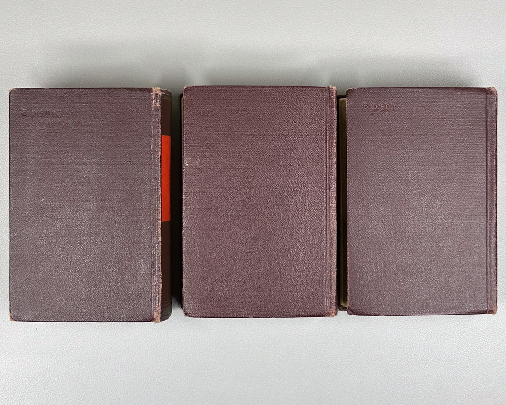 Lermontov, M. Poems; Long Poems; Dramas (Stikhotvoreniya; Poemy; Dramy). Complete set in 3 volumes. Poet's Library (Biblioteka poeta), Small Series, 1950. In Russian.