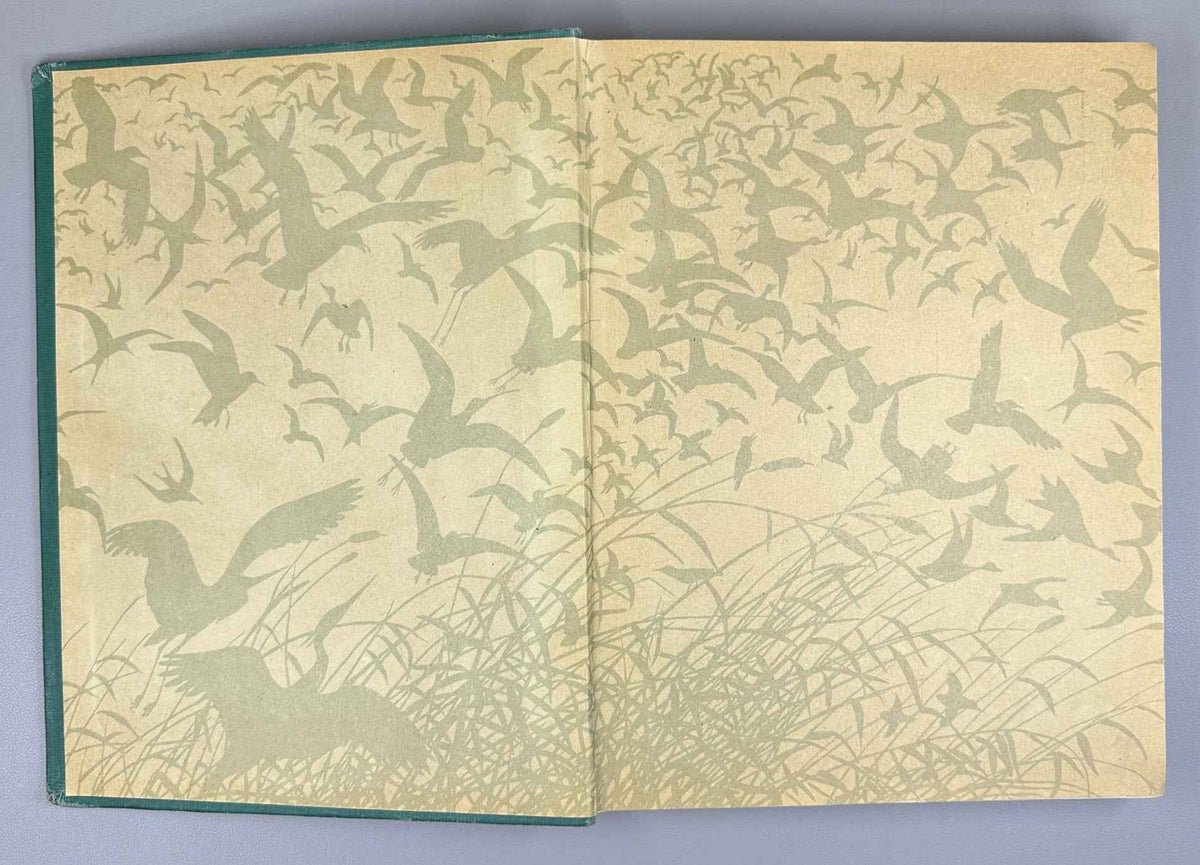 [Illustrated by Vatagin and Komarov] Buturlin, Geptner, Dementiev et al. Birds (Ptitsy). Series: Animal World of the USSR. First Edition, 1940. In Russian.