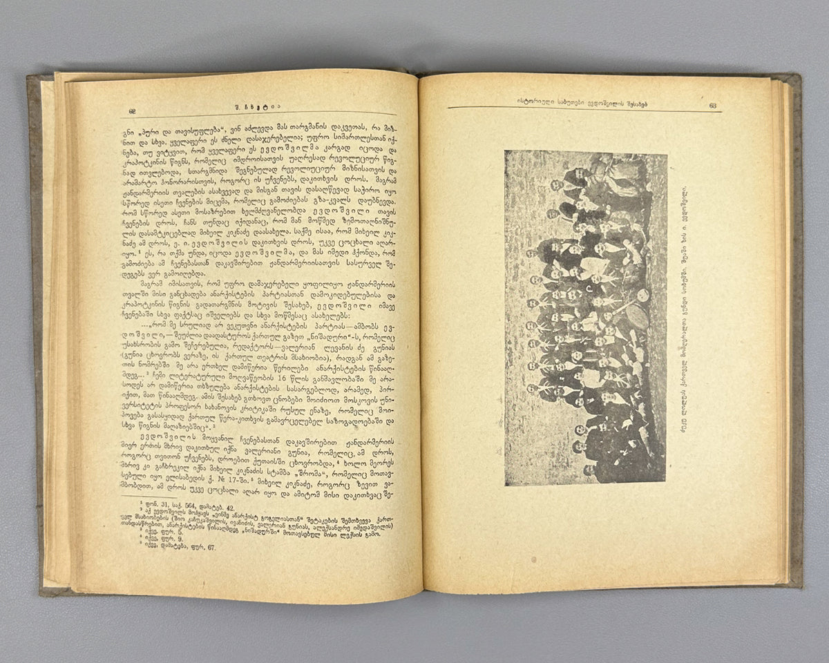 Chkhetia, Sh. Historical Documents on Irodion Evdoshvili (Istoriuli sabutebi irodion evdoshvilis shesakheb). Tbilisi, 1939. In Georgian.