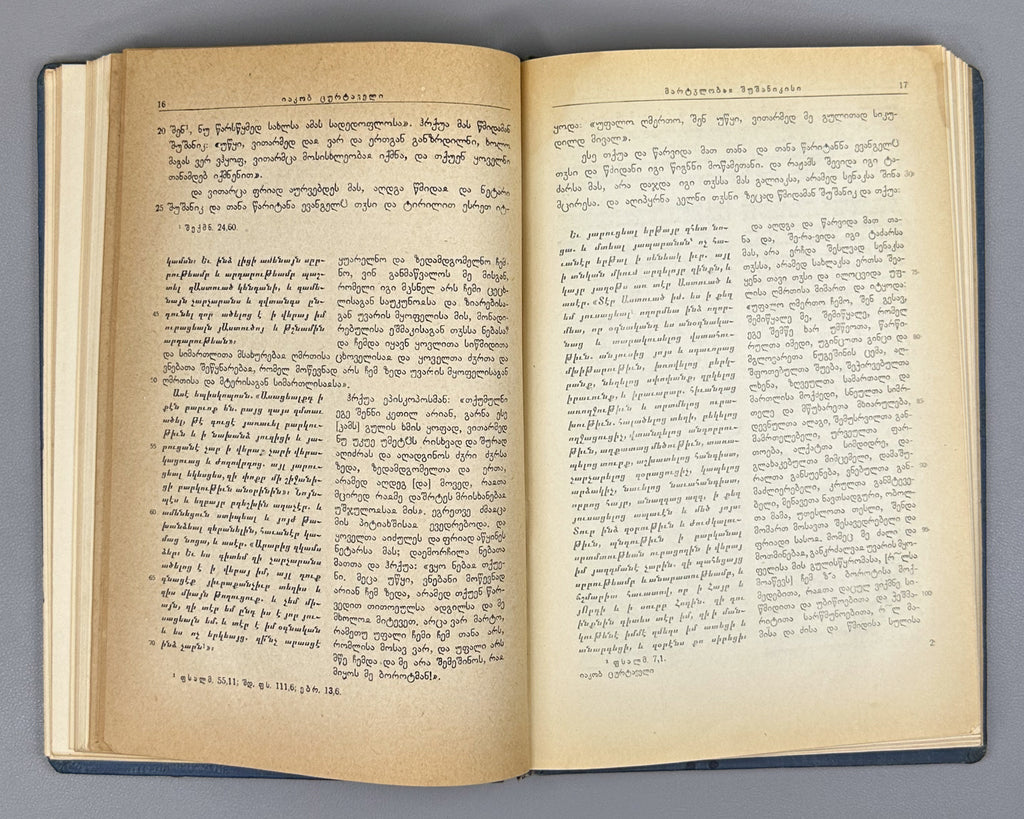 Tsurtaveli, I. The Martyrdom of Shushanik (Mart'vilobay Shushanik'isi). Georgian and Armenian texts edited, with a study, variants, lexicon and indices, by Ilia Abuladze. First edition of the Abuladze critical edition, 1938.