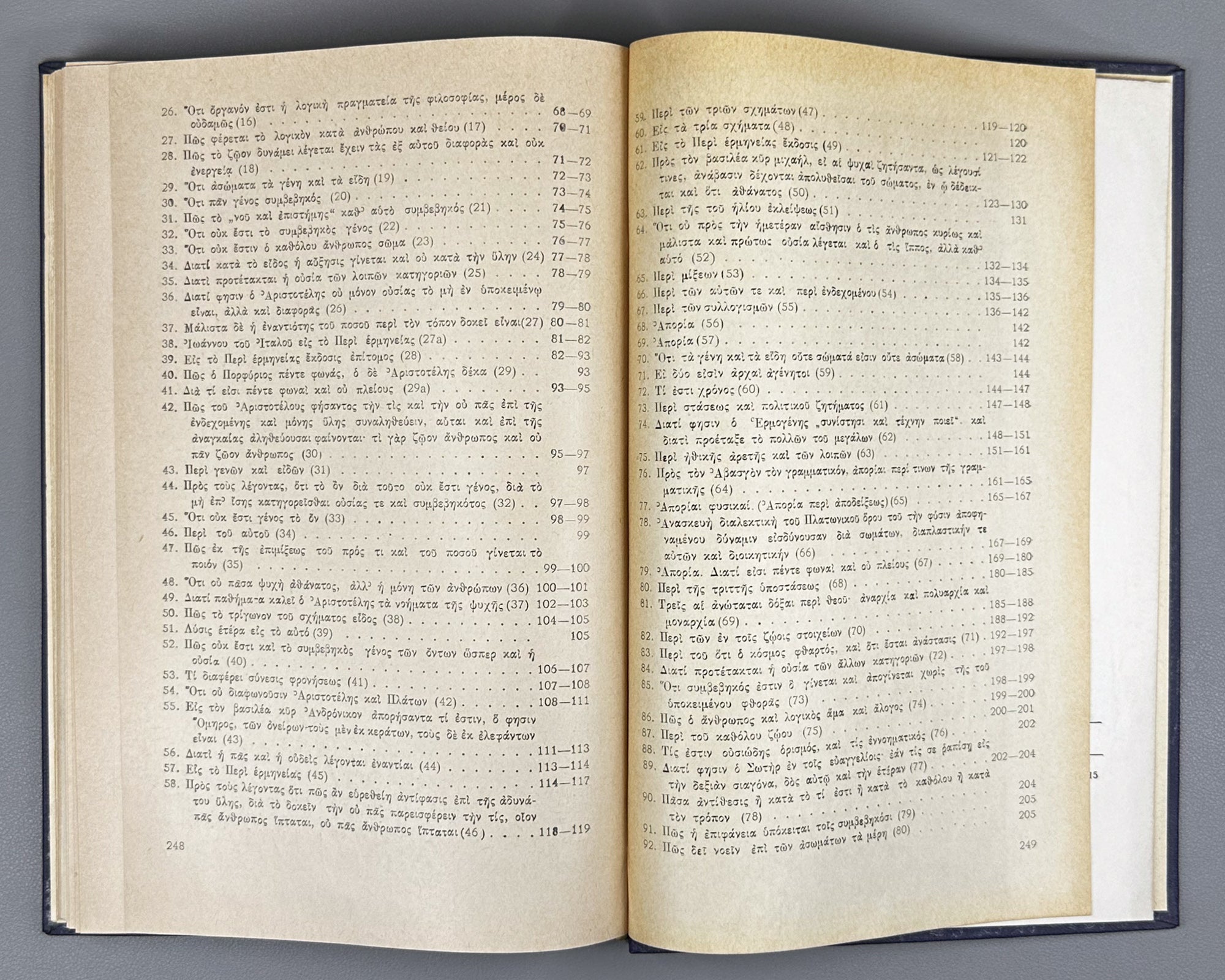 Italos, Joannes. Thkhzulebani [Works / Opera]. Greek text with variants and notes published according to the materials of Grigol Tsereteli, 1966.