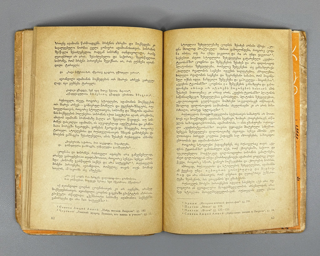 Tsintadze, P. The Knight in the Panther's Skin: Worldview and Artistic Construction. A Critical Study (Vepkhis-Tqaosani: Msoflmkhedveloba da Mkhatvrul Konstruktsia. Kritikuli Etiudi). 1936. In Georgian.