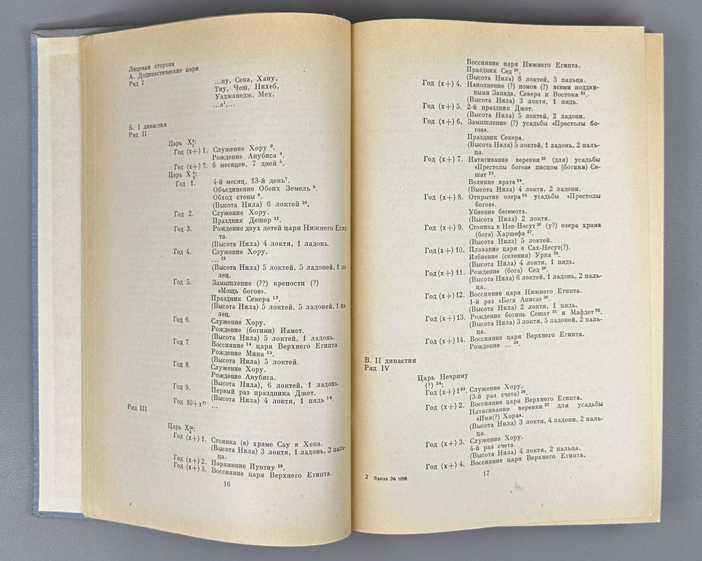 Reader on the History of the Ancient East (Khrestomatiya po istorii Drevnego Vostoka). 1963. In Russian.