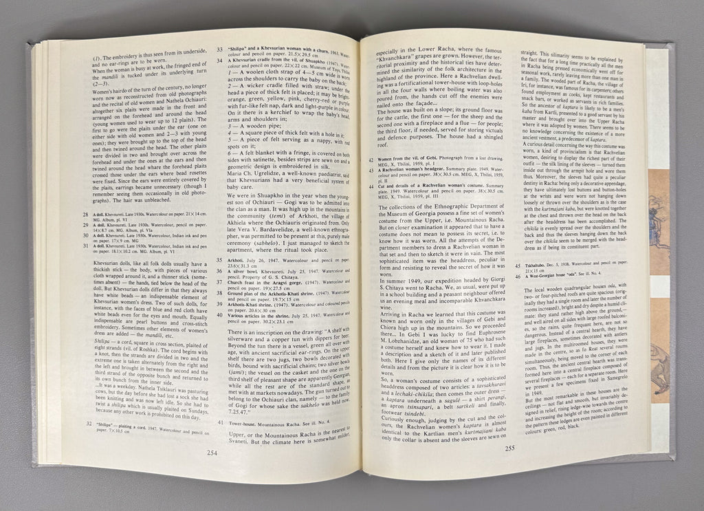 Brailashvili, Nino. Georgia as I Saw It: Ethnographic Sketches (Aseti makhsovs Sakartvelo. Etnograpiuli chanakhatebi). First edition, 1990. In Georgian, Russian, and English.