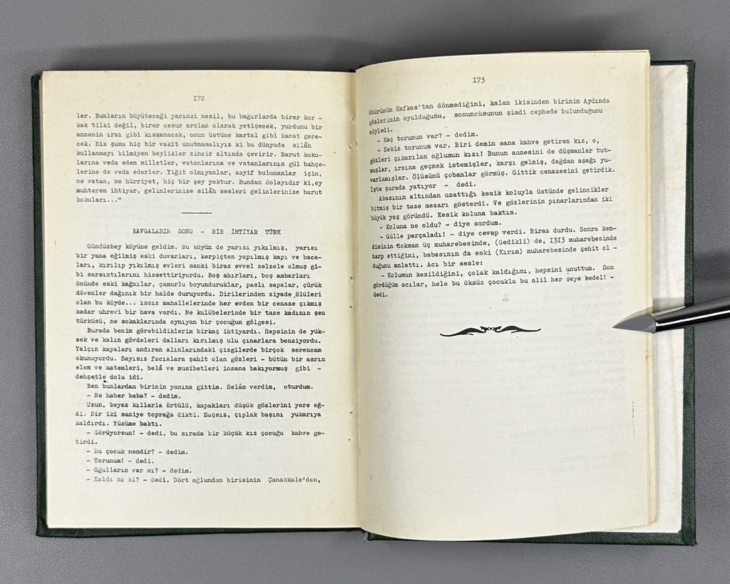 [Signed by the author to G. Puturidze] Jikia, S. Turkish Chrestomathy. Issue I (Turkuli krestomatia. Nakveti 1). 1965. In Turkish, Georgian.