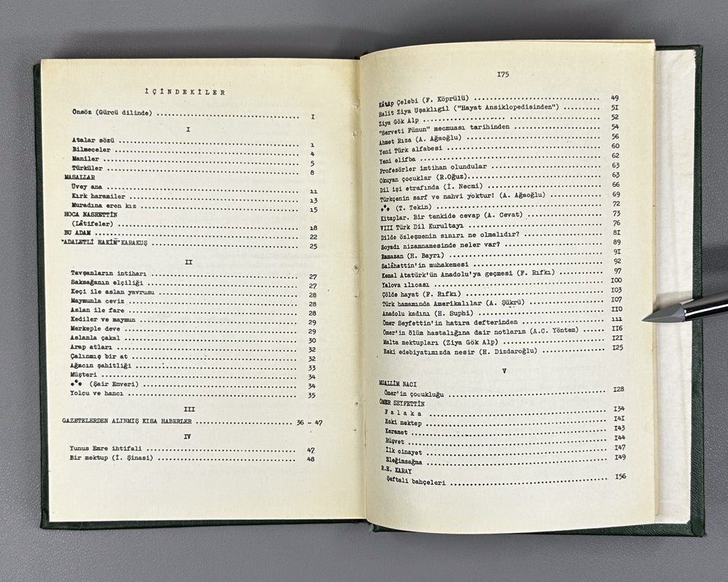 [Signed by the author to G. Puturidze] Jikia, S. Turkish Chrestomathy. Issue I (Turkuli krestomatia. Nakveti 1). 1965. In Turkish, Georgian.