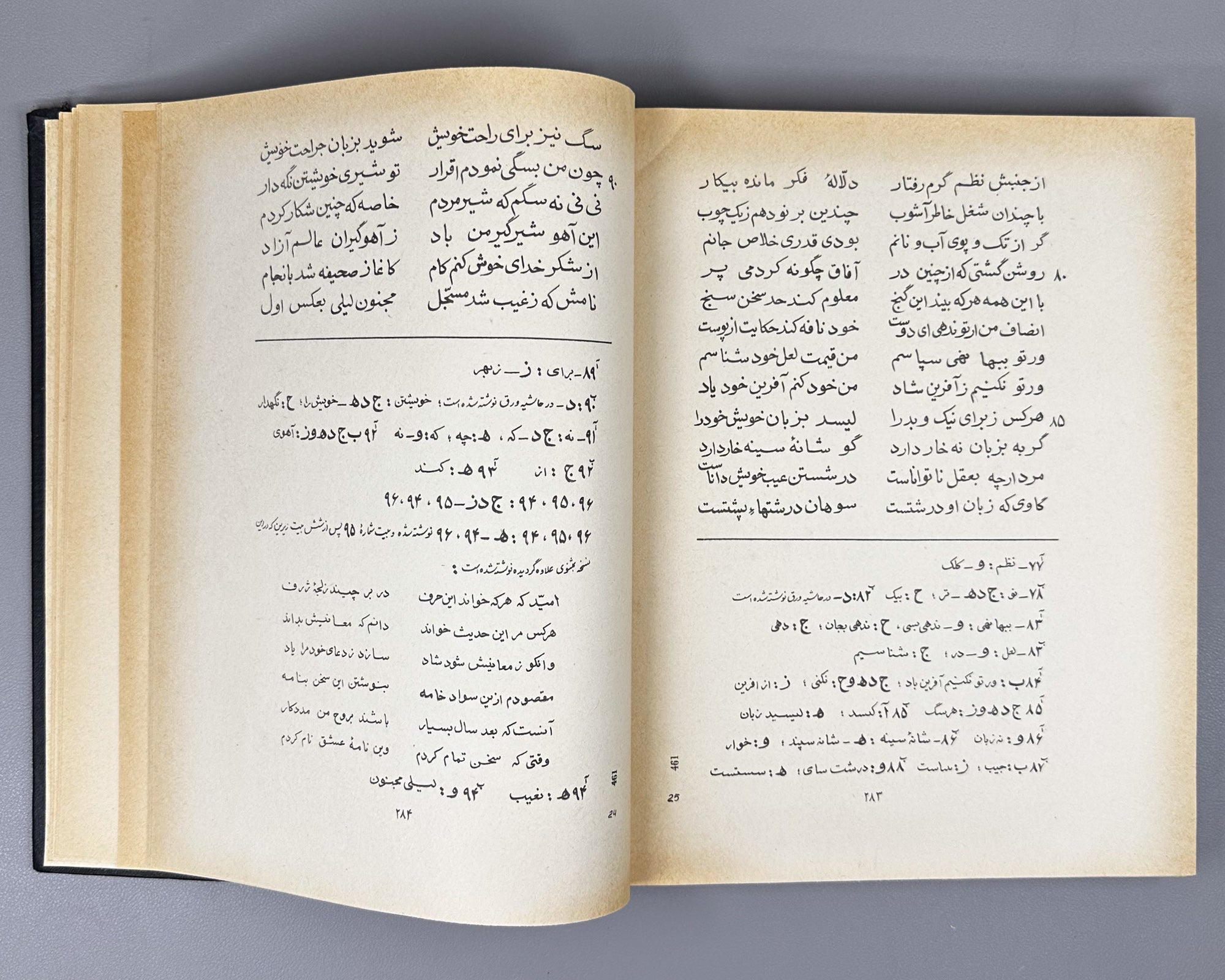 Amir Khusrau Dihlavi. Majnun and Layli (Majnūn u Laylī). Series: Monuments of the Literature of the Peoples of the East, Texts, Large Series, VII, 1965. Persian text in Arabic script with Russian preface. First critical edition.