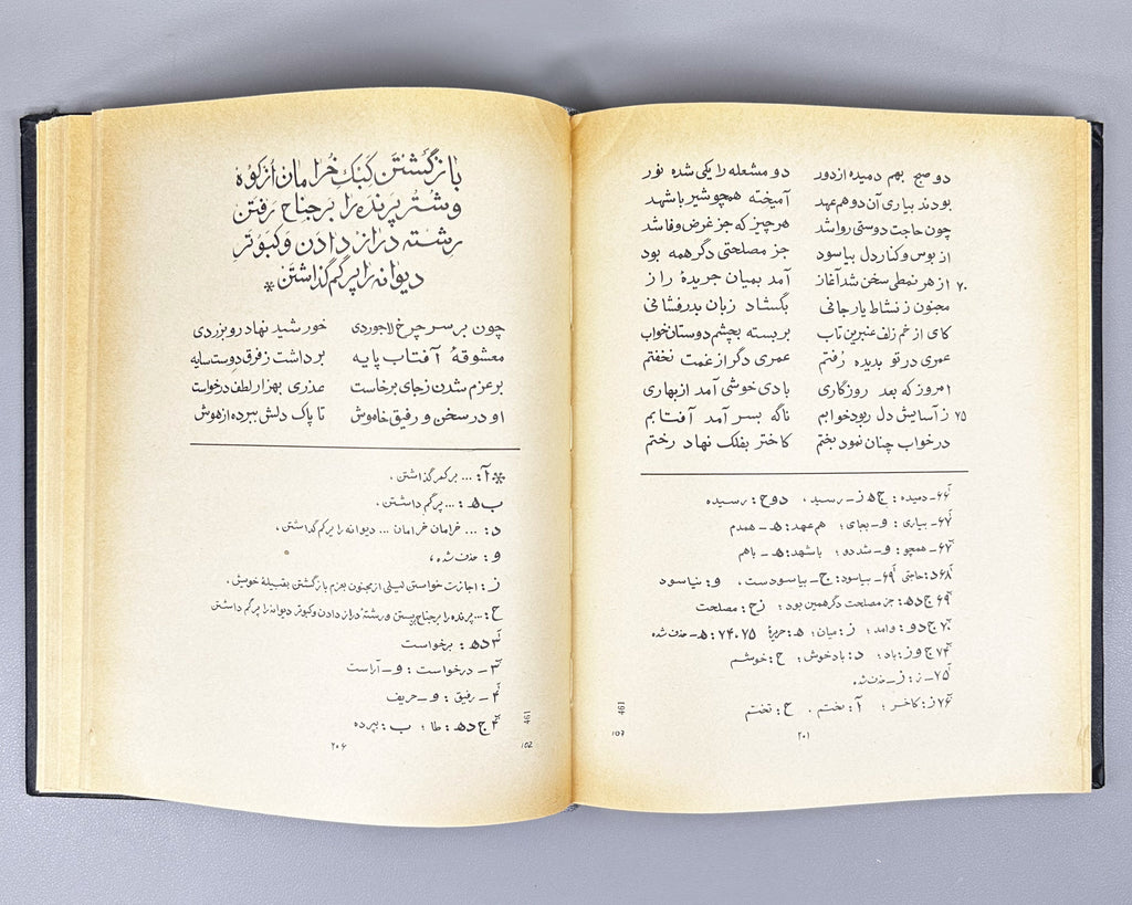 Amir Khusrau Dihlavi. Majnun and Layli (Majnūn u Laylī). Series: Monuments of the Literature of the Peoples of the East, Texts, Large Series, VII, 1965. Persian text in Arabic script with Russian preface. First critical edition.