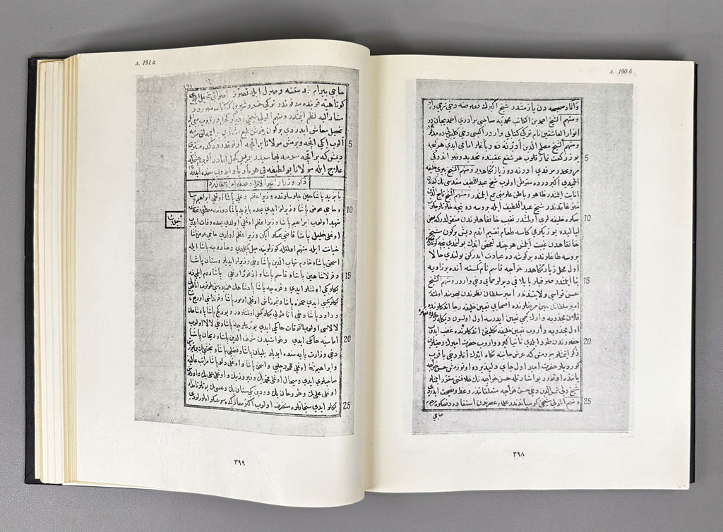 Hüseyn. Beda'i ul-veka'i (The Wondrous Events). Facsimile of the manuscript. Parts 1-2. Series: Monuments of the Literature of the Peoples of the East, Texts, Large Series, XIV, 1961. In Ottoman Turkish (Arabic script), with Russian apparatus.