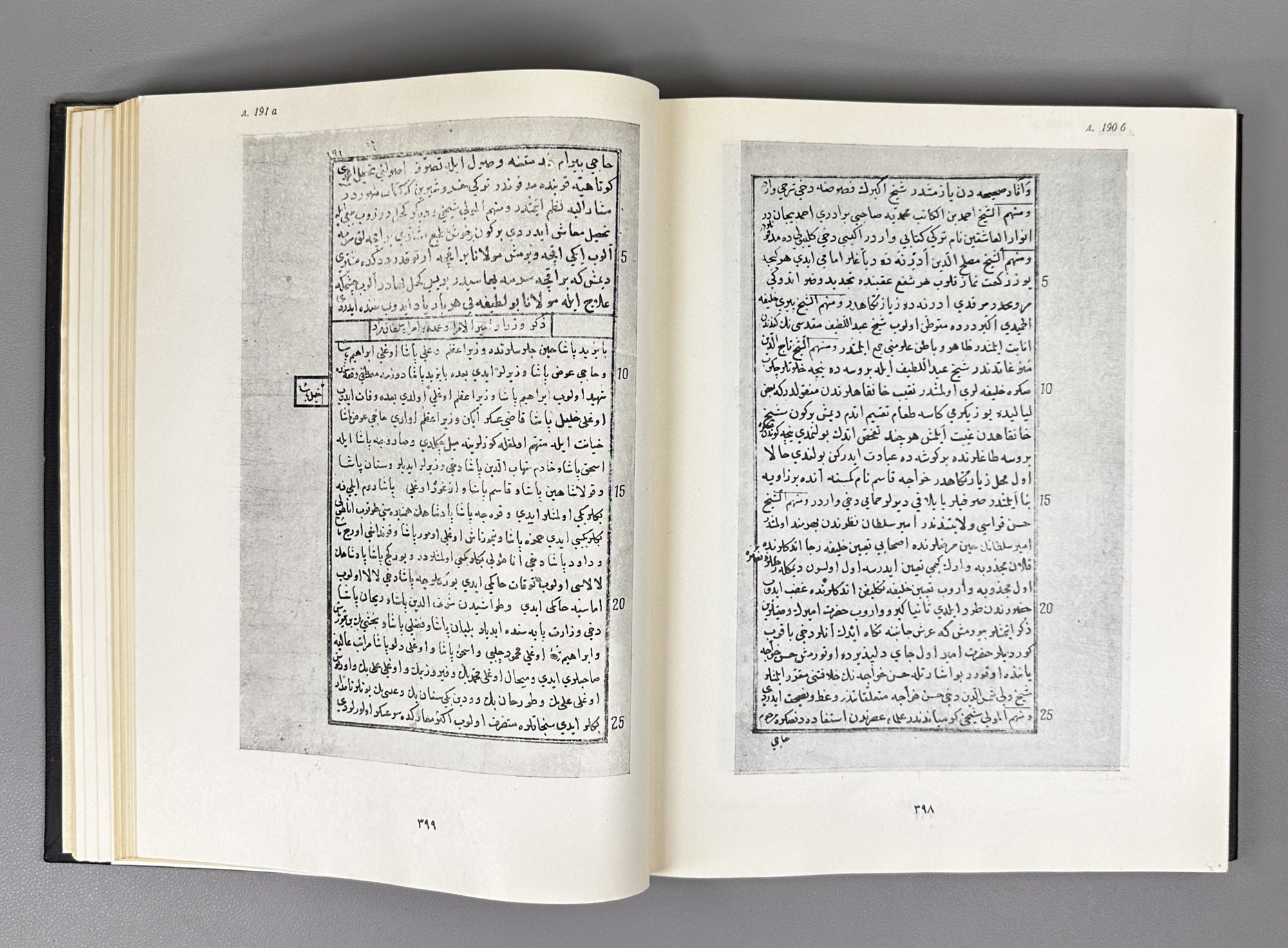 Hüseyn. Beda'i ul-veka'i (The Wondrous Events). Facsimile of the manuscript. Parts 1-2. Series: Monuments of the Literature of the Peoples of the East, Texts, Large Series, XIV, 1961. In Ottoman Turkish (Arabic script), with Russian apparatus.