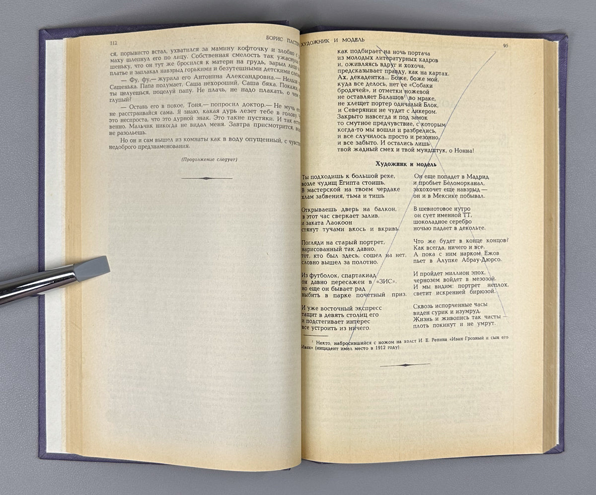 [First Soviet publication] Pasternak, B. Doctor Zhivago (Doktor Zhivago) / Novy Mir, 1988, Nos. 1-4, 6. In Russian.