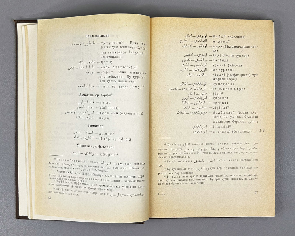 Al-Tuhfat al-Zakiyya fi al-Lughat al-Turkiyya (A Rare Gift on the Turkic (Kipchak) Language). A 14th-century Mamluk-Kipchak dictionary and grammar, 1968. In Uzbek, with the Arabic original text reproduced.