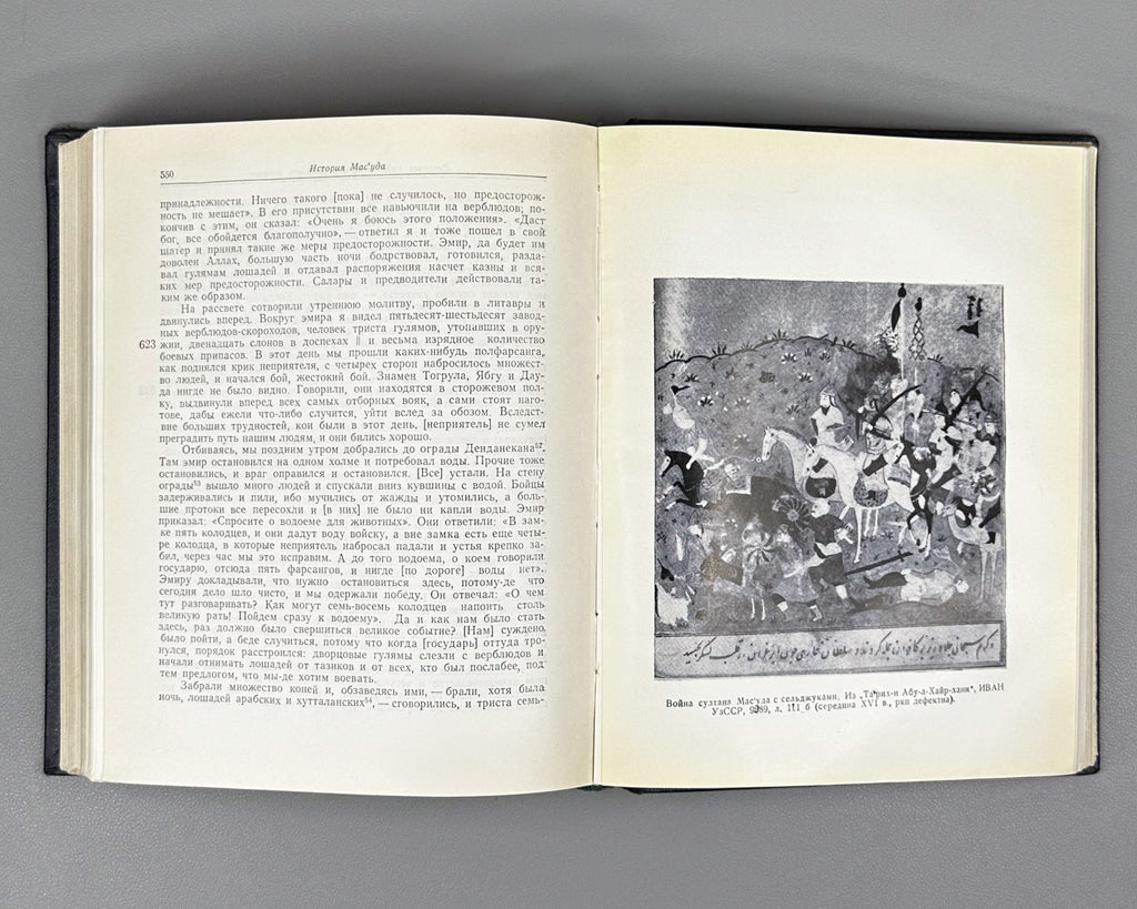 Abu al-Fadl Bayhaqi. The History of Mas'ud, 1030-1041 (Tarikh-i Mas'udi / Istoriya Mas'uda). 1962. First Russian translation.