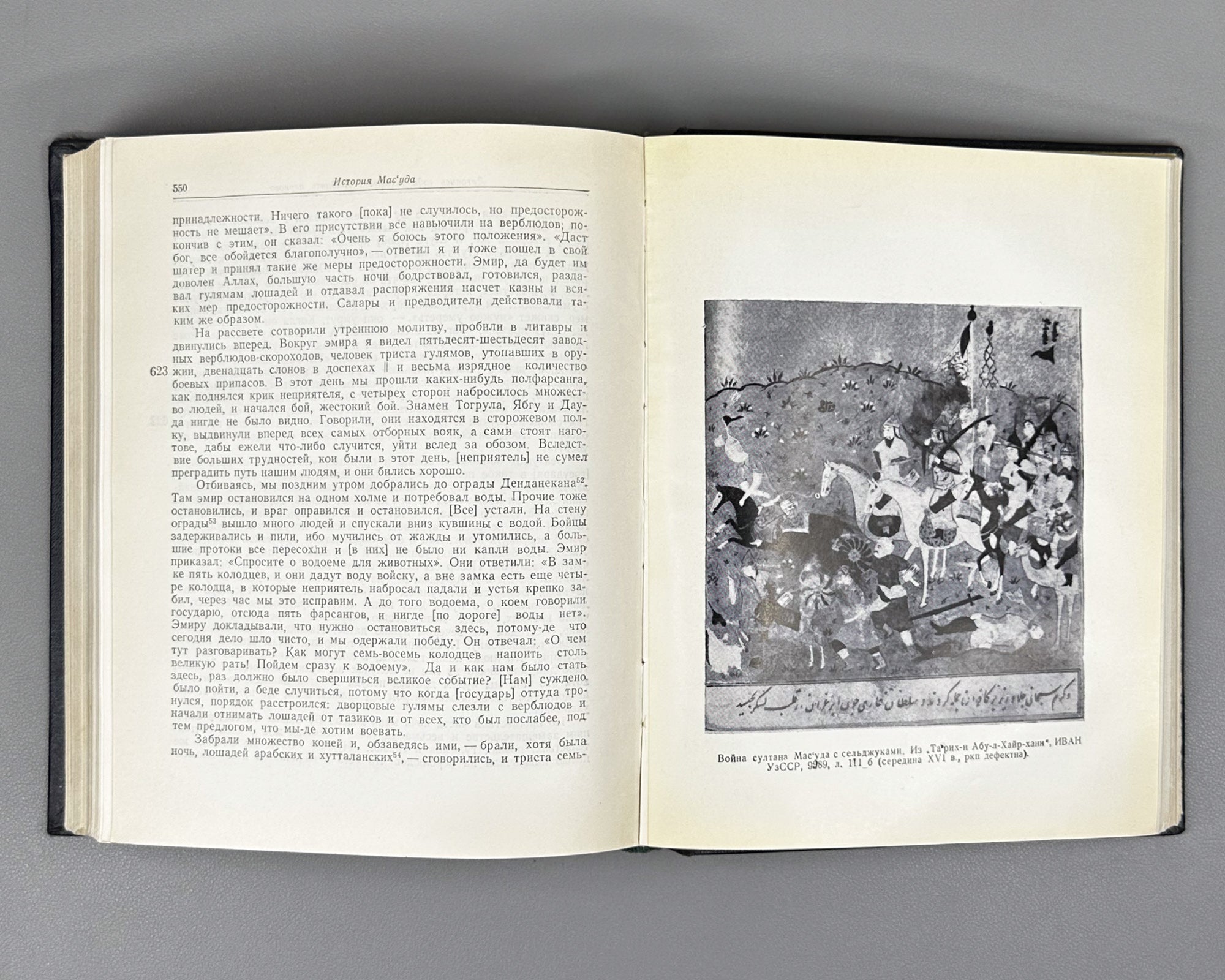 Abu al-Fadl Bayhaqi. The History of Mas'ud, 1030-1041 (Tarikh-i Mas'udi / Istoriya Mas'uda). 1962. First Russian translation.