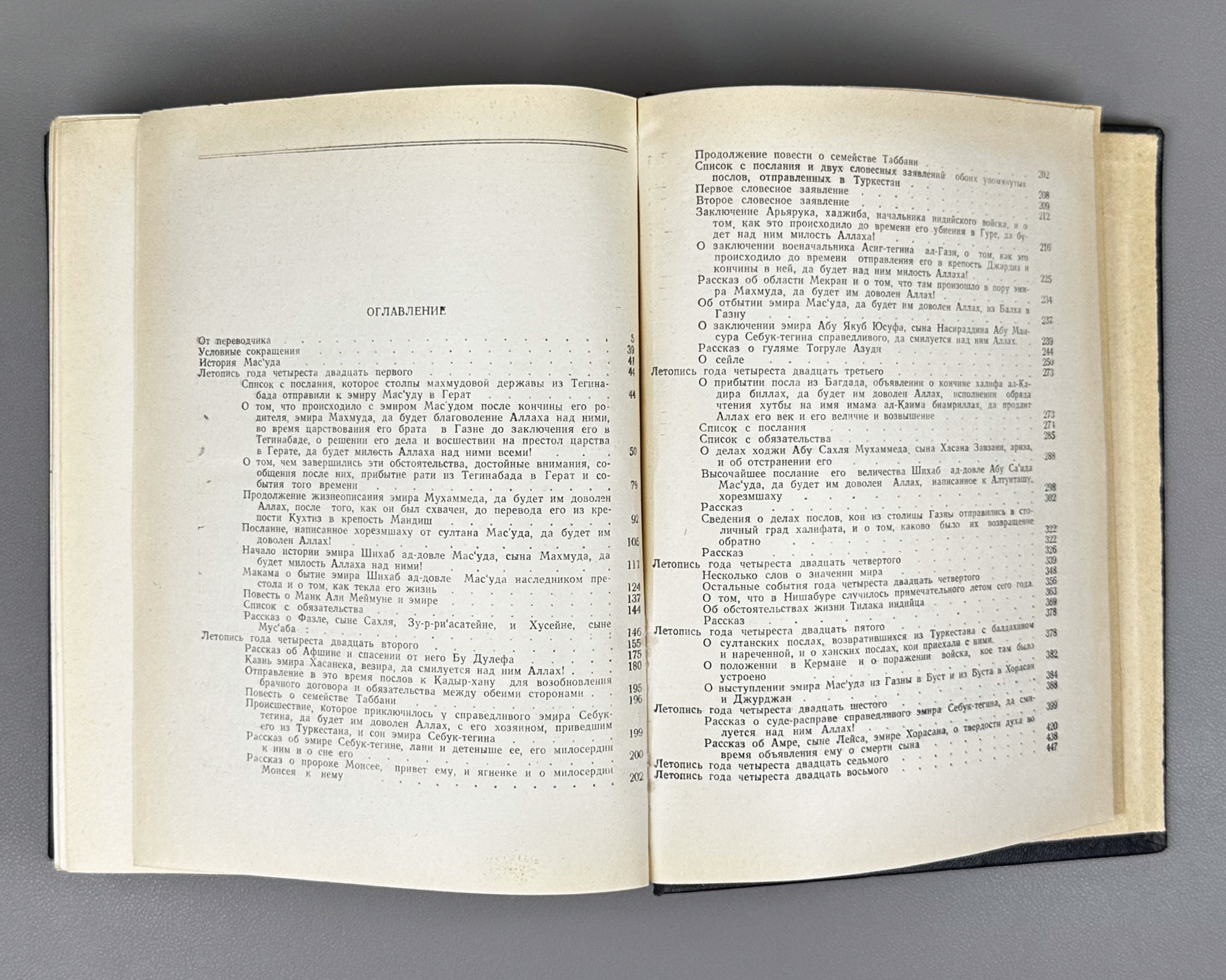 Abu al-Fadl Bayhaqi. The History of Mas'ud, 1030-1041 (Tarikh-i Mas'udi / Istoriya Mas'uda). 1962. First Russian translation.