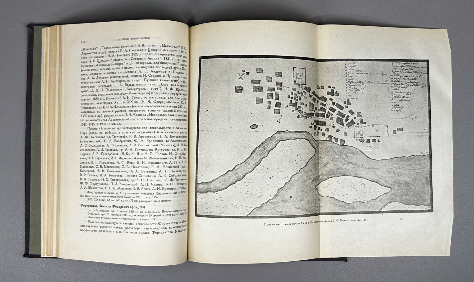 Archive of the Academy of Sciences of the USSR: Review of Archival Materials (Arkhiv Akademii nauk SSSR: Obozrenie arkhivnykh materialov). Transactions of the Archive, Issue 1, 1933. In Russian