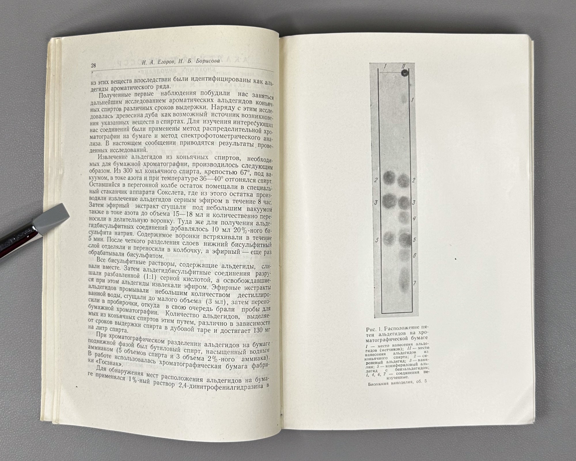 [Signed] Biochemistry of Winemaking. Collection Five (Биохимия виноделия. Сборник пятый). 1957. In Russian.