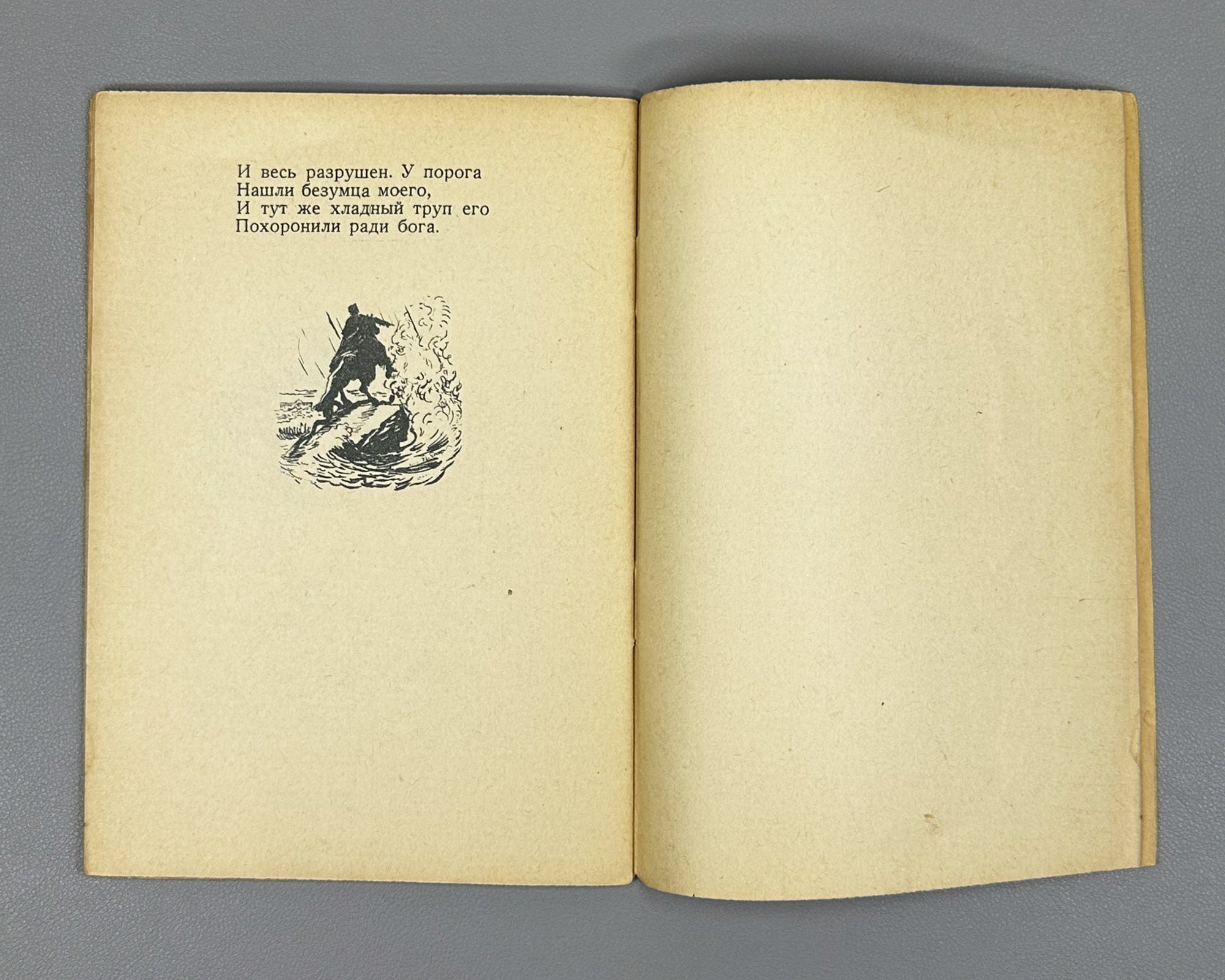 Pushkin, Aleksandr. The Bronze Horseman (Mednyy vsadnik / Медный всадник). Illustrated by Alexander Benois, 1936. In Russian.