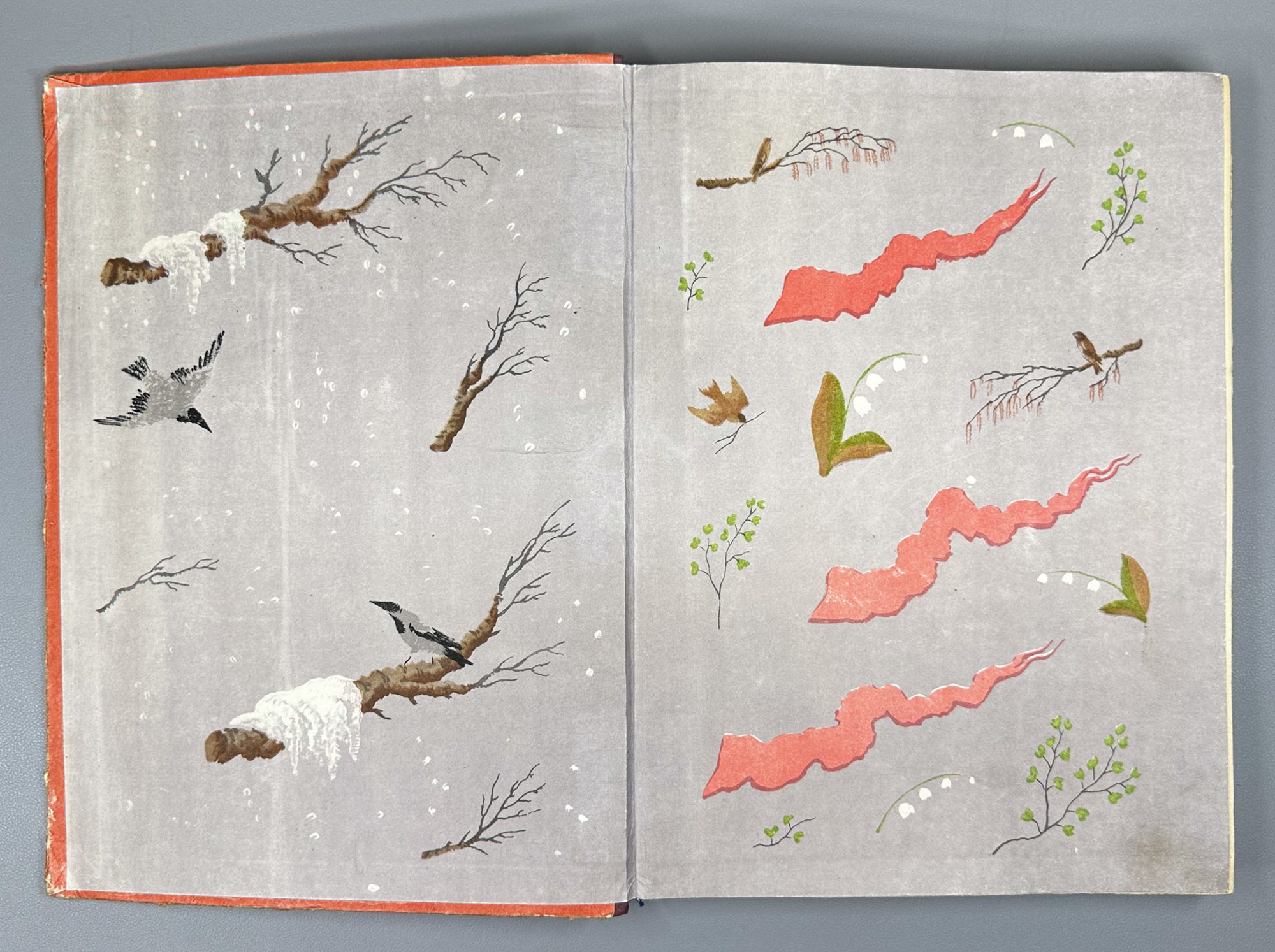 Round Year [Whole Year Round]: A Calendar-Book for Children for 1947 (Kruglyy god, kniga-kalendar' dlya detey), 1946. In Russian.
