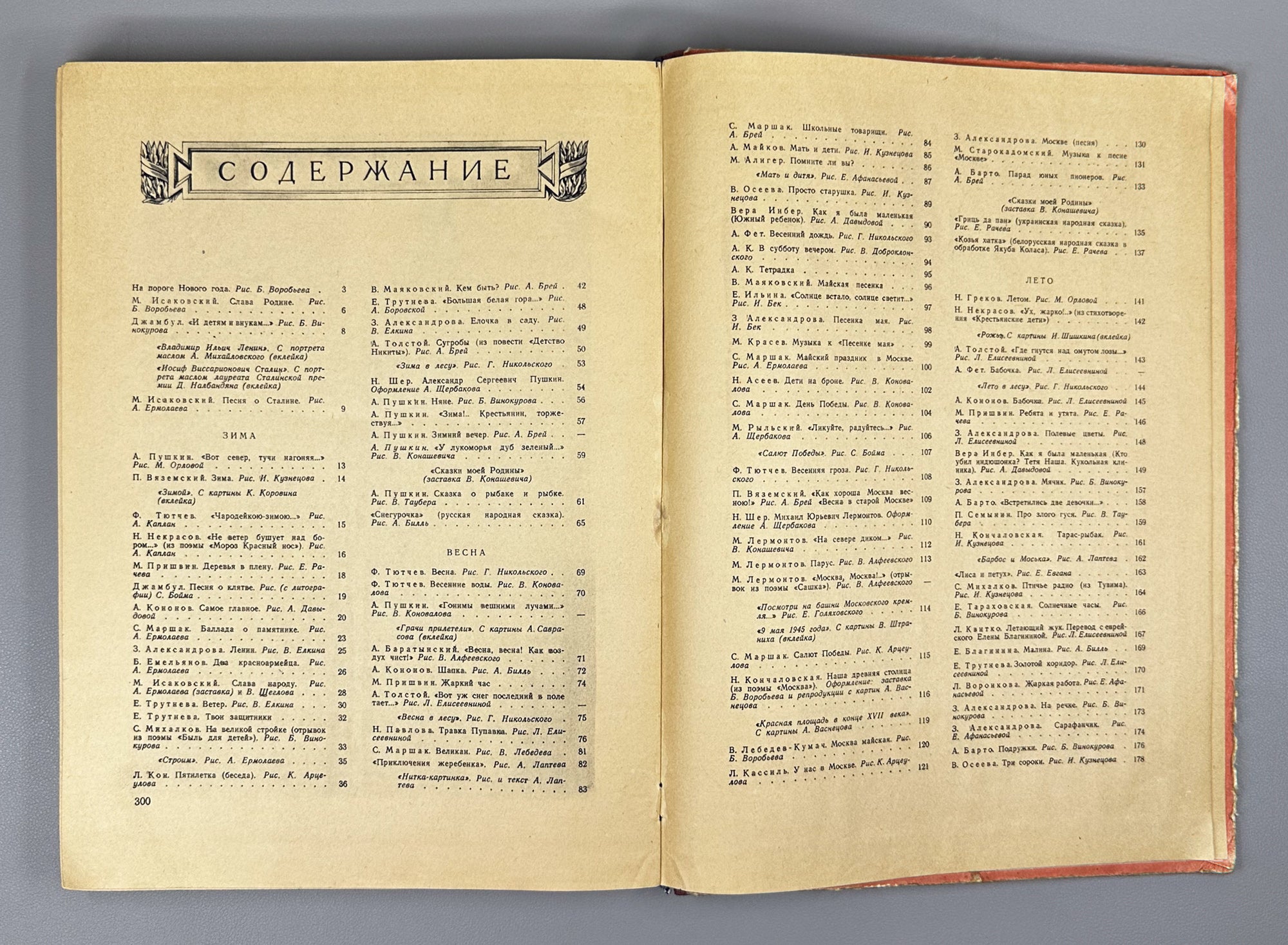 Round Year [Whole Year Round]: A Calendar-Book for Children for 1947 (Kruglyy god, kniga-kalendar' dlya detey), 1946. In Russian.