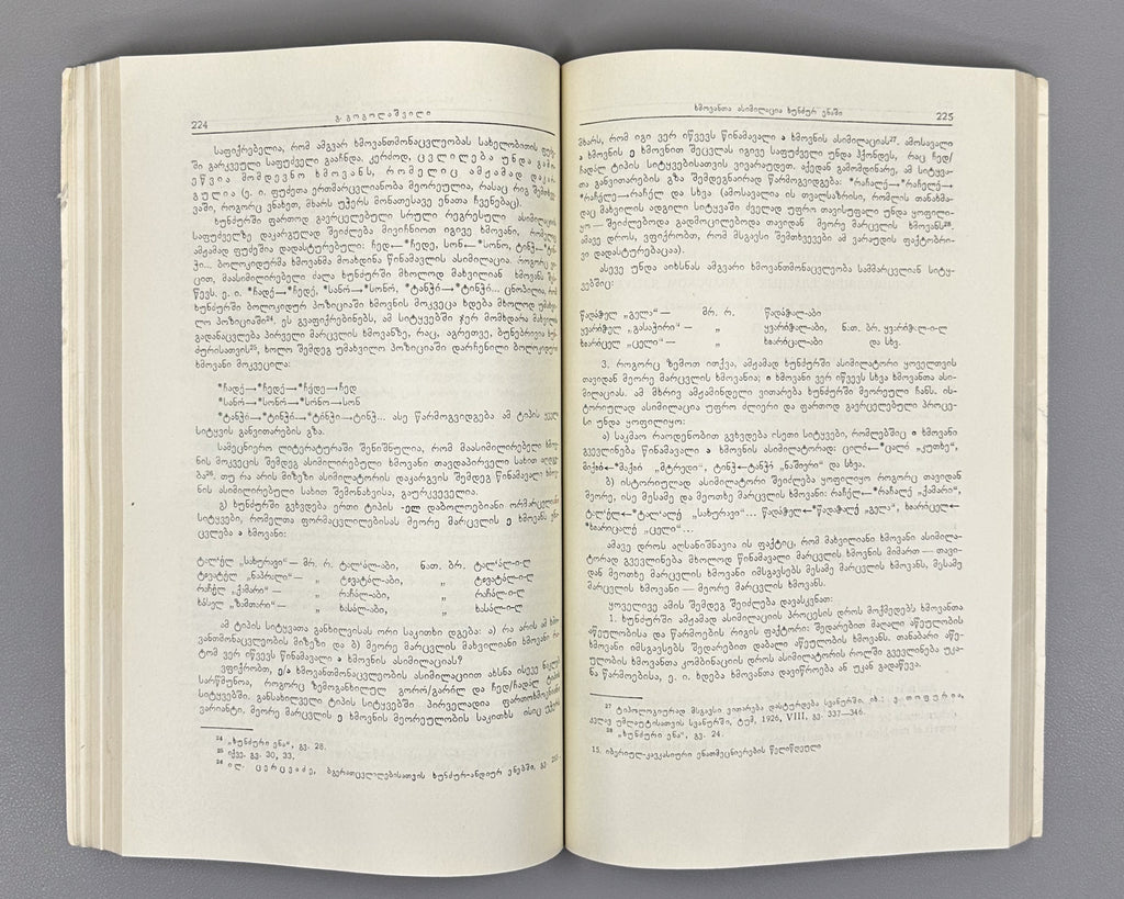 Annual of Ibero-Caucasian Linguistics. Vol. 7 (Iberiul-kavkasiuri enatmetsnierebis tselitsdeuli), 1980. In Georgian, Russian, and English.
