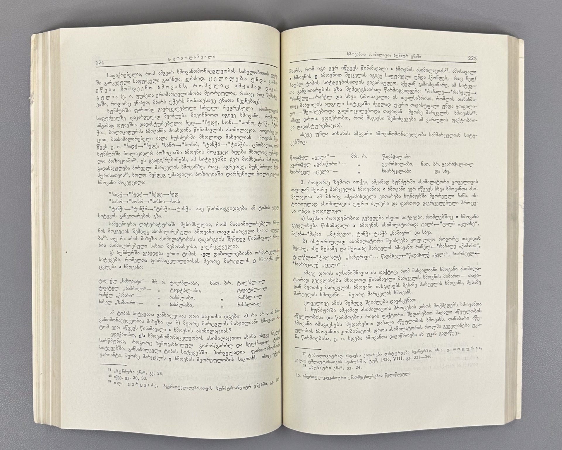 Annual of Ibero-Caucasian Linguistics. Vol. 7 (Iberiul-kavkasiuri enatmetsnierebis tselitsdeuli), 1980. In Georgian, Russian, and English.