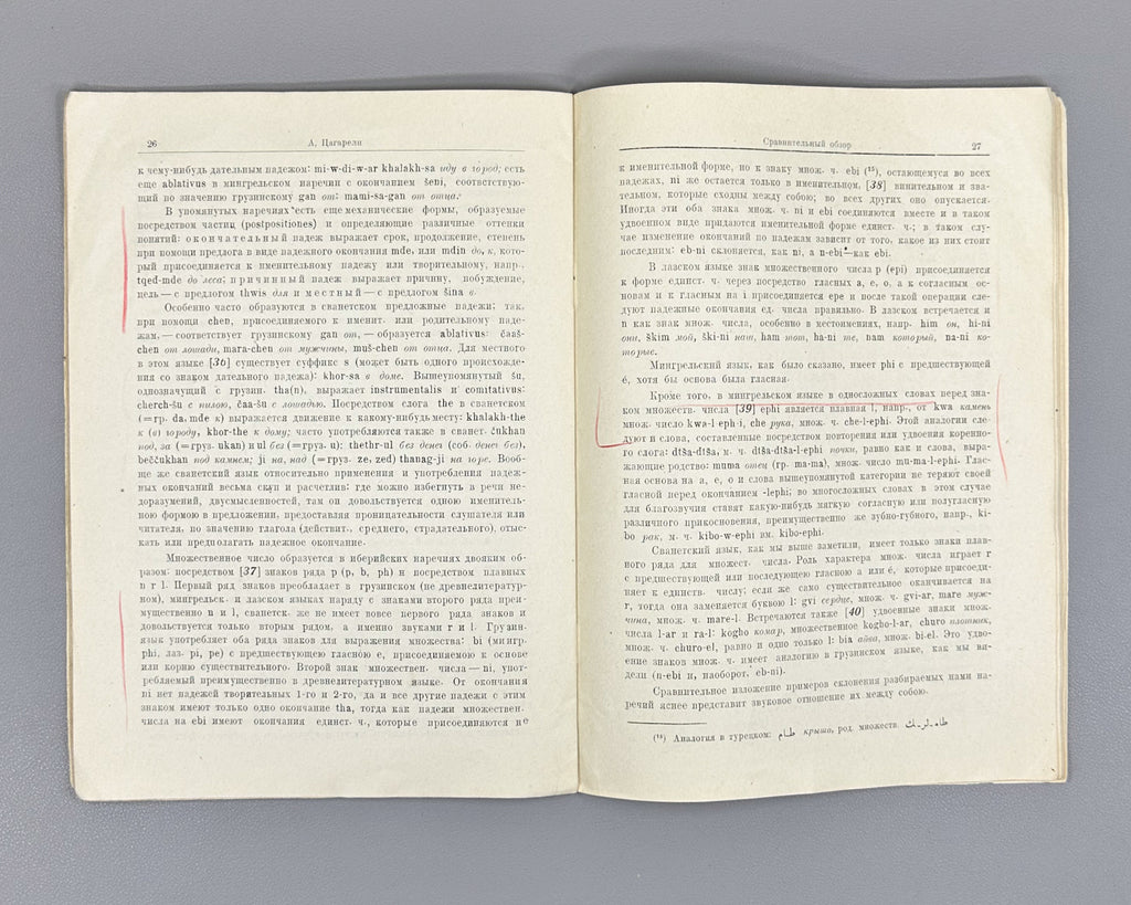 Tsagareli, A. A. Comparative Overview of the Morphology of the Iberian Group of Caucasian Languages (Sravnitelnyy obzor morfologii iberiyskoy gruppy kavkazskikh yazykov), 1957. In Russian.