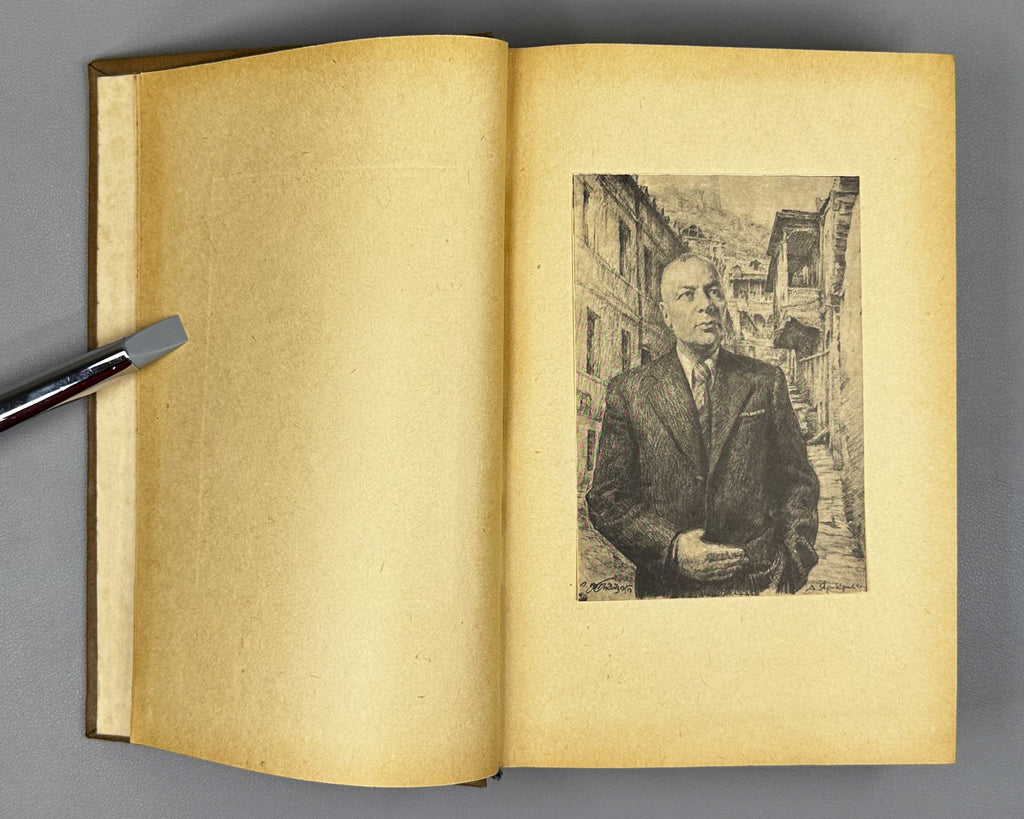 [Signed] Grishashvili, Ioseb. Collected Poems in One Volume (Ertomeuli). Tbilisi, 1955. In Georgian.