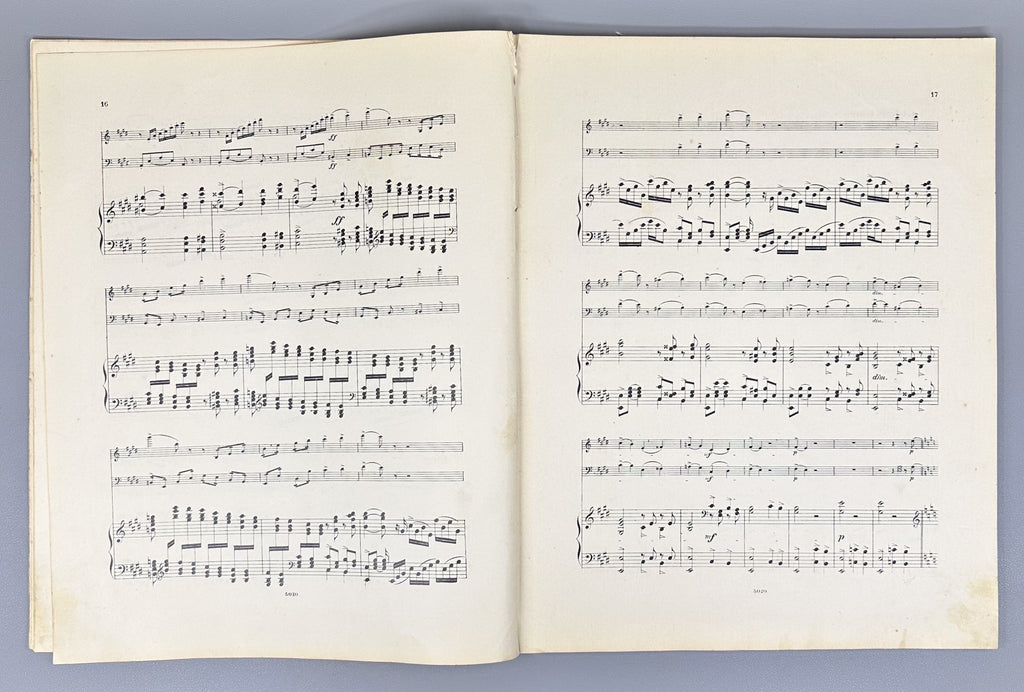 Tchaikovsky, P. I. Trio pour Piano, Violon et Violoncelle (Trio for Piano, Violin, and Cello). Op. 50, 1882. In French.