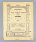 Mendelssohn-Bartholdy, F. Ouverture zu Ruy Blas: Op. 95. Arranged by C. Burchard, 1887. In German.