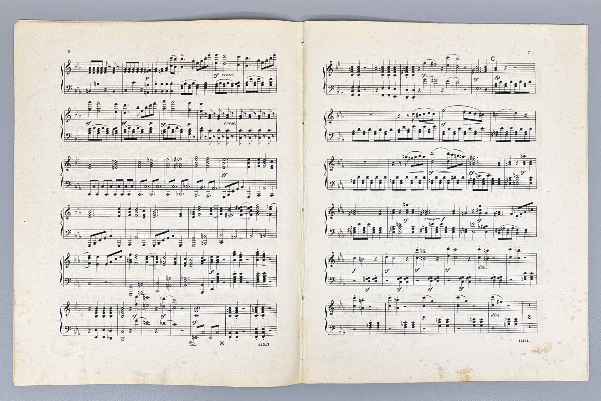 Mendelssohn-Bartholdy, F. Ouverture zu Ruy Blas: Op. 95. Arranged by C. Burchard, 1887. In German.
