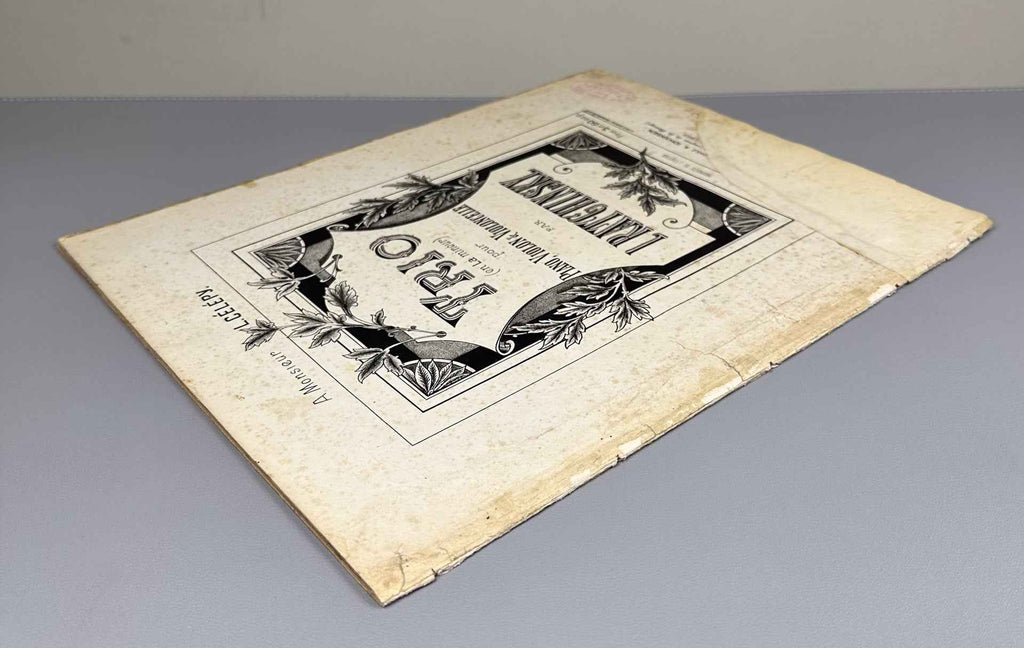 Ratchinsky, I. Trio (en La mineur) pour Piano, Violon et Violoncelle: Op. 8. Dedicated to Monsieur L. Célépy, 1894. In French.