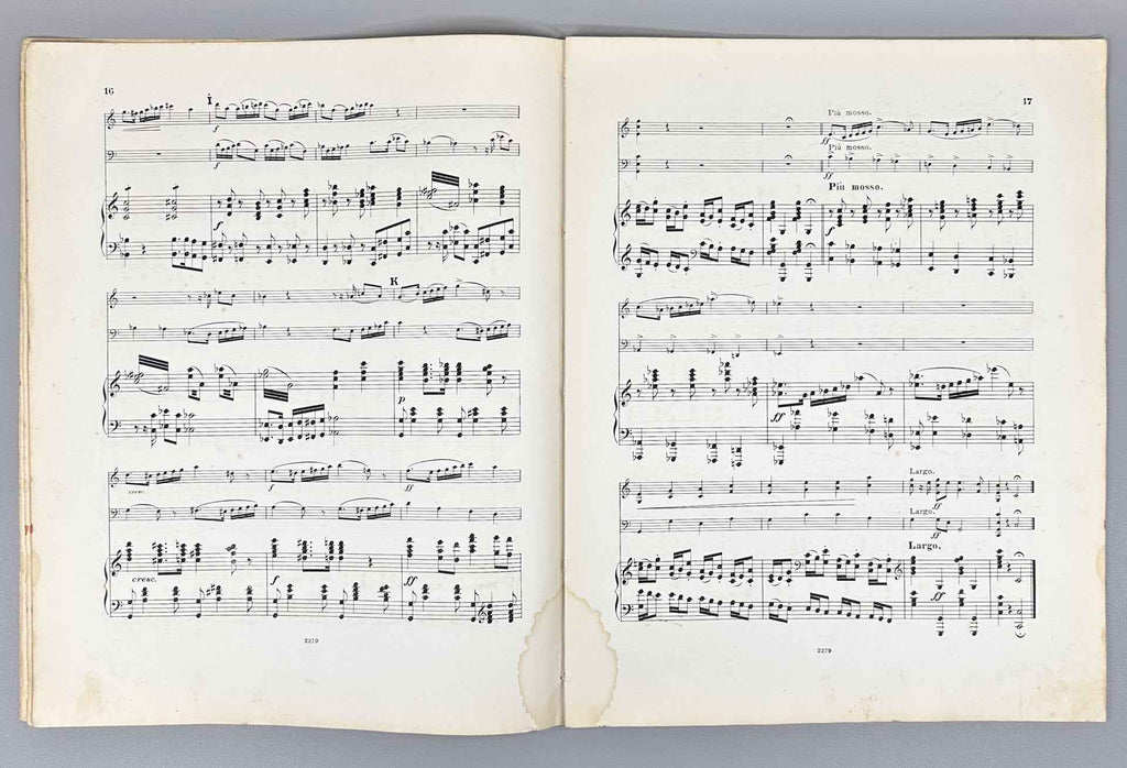 Ratchinsky, I. Trio (en La mineur) pour Piano, Violon et Violoncelle: Op. 8. Dedicated to Monsieur L. Célépy, 1894. In French.