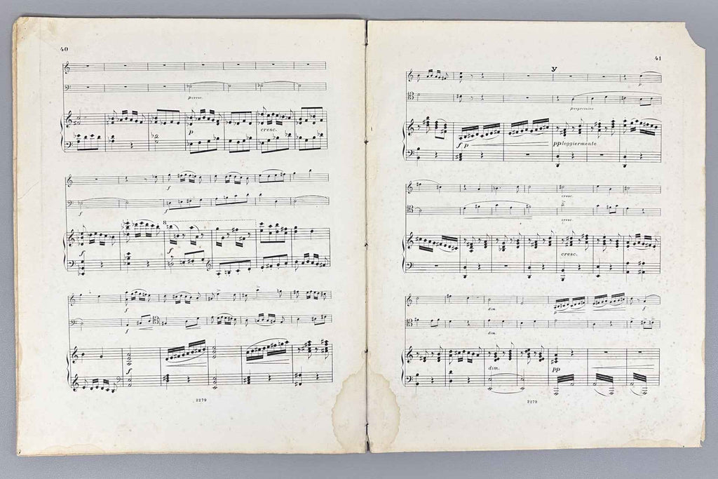 Ratchinsky, I. Trio (en La mineur) pour Piano, Violon et Violoncelle: Op. 8. Dedicated to Monsieur L. Célépy, 1894. In French.