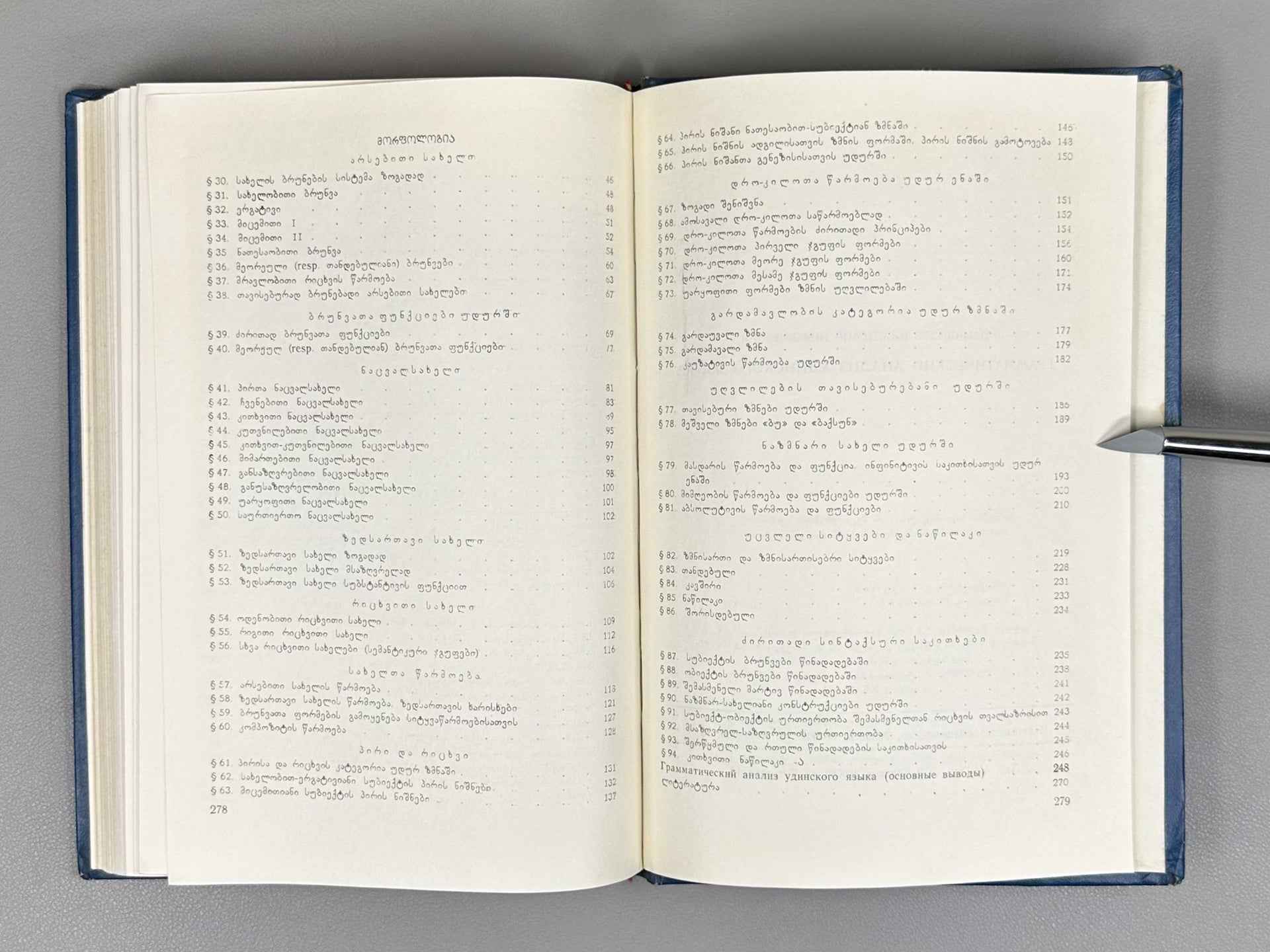 Panchvidze, Vl. Grammatical Analysis of the Udi Language (Uduri enis gramatikuli analizi), 1974. In Georgian.