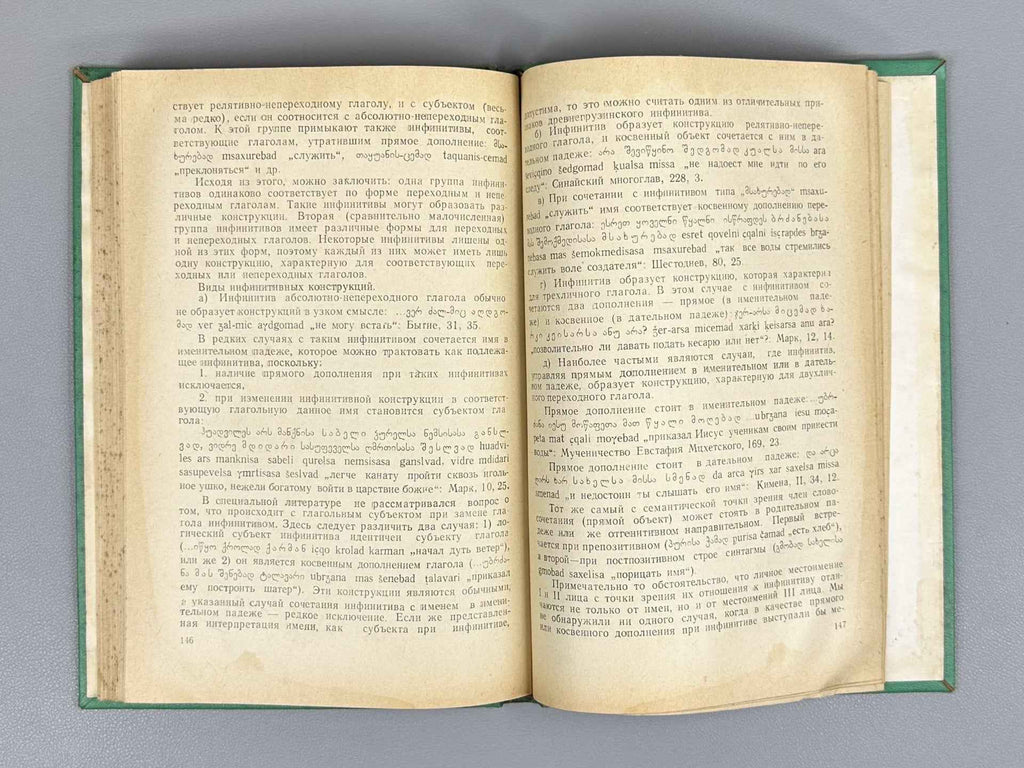 Chkhubianishvili, D. For the Question of the Infinitive in Old Georgian (Inpinitivis sakitkhisatvis dvel kartulshi), 1972. In Georgian