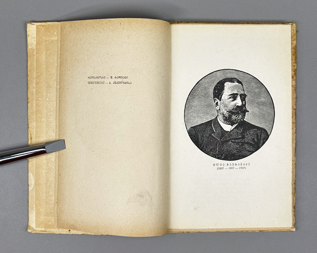 Chavchavadze, Ilia. Selected Poems and Narrative Poems (Rcheuli Leksebi da Poemebi). Tbilisi, 1937. In Georgian.