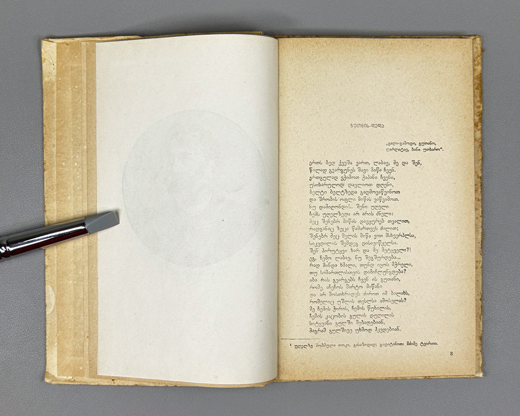 Chavchavadze, Ilia. Selected Poems and Narrative Poems (Rcheuli Leksebi da Poemebi). Tbilisi, 1937. In Georgian.