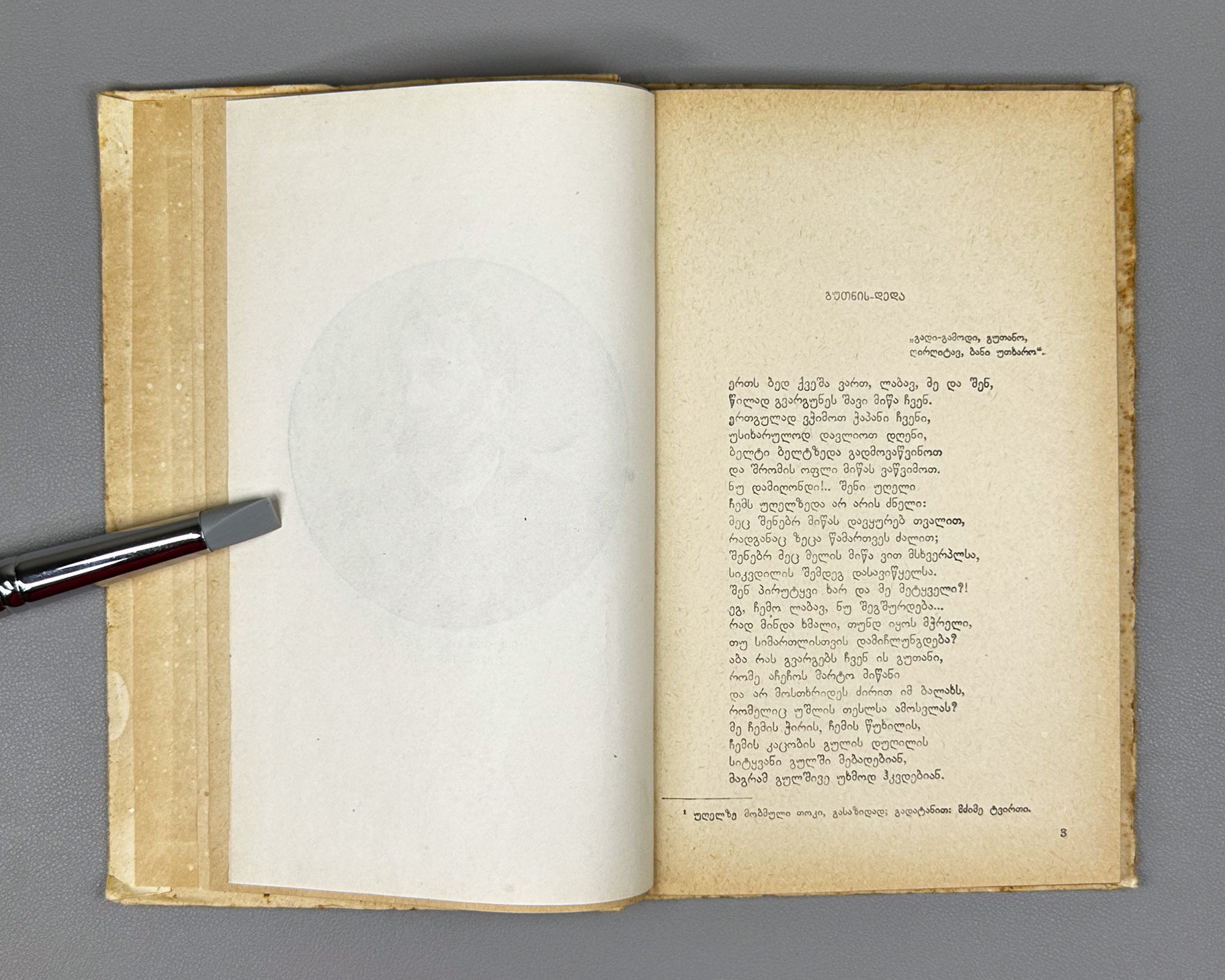 Chavchavadze, Ilia. Selected Poems and Narrative Poems (Rcheuli Leksebi da Poemebi). Tbilisi, 1937. In Georgian.