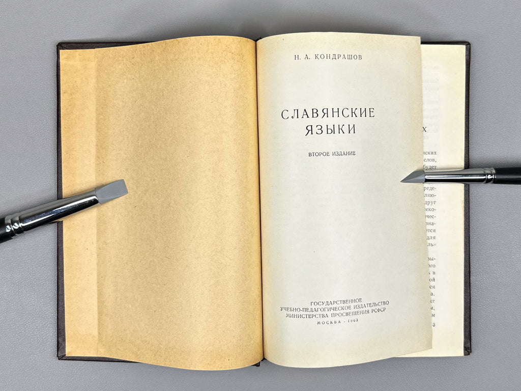 Kondrashov, N. A. Slavic Languages (Slavyanskie yazyki), 1962. In Russian.
