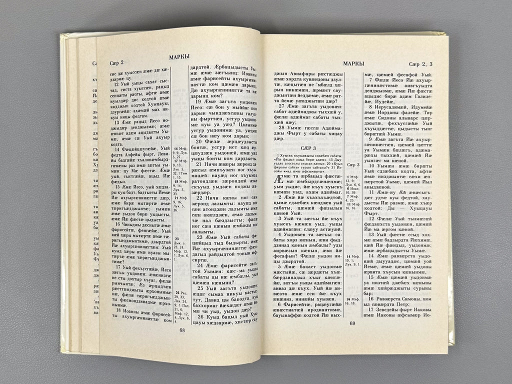 The New Testament of Our Lord Jesus Christ. The Psalter (Nae khitsau Yeso Chyrystiyi Nog Faedzaekhst. Psaltir), 1994. In Ossetian.