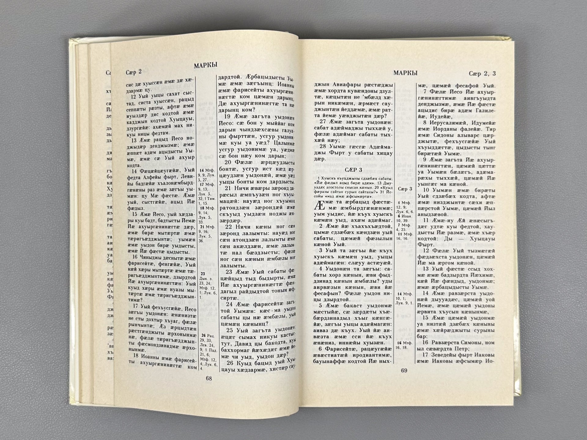 The New Testament of Our Lord Jesus Christ. The Psalter (Nae khitsau Yeso Chyrystiyi Nog Faedzaekhst. Psaltir), 1994. In Ossetian.