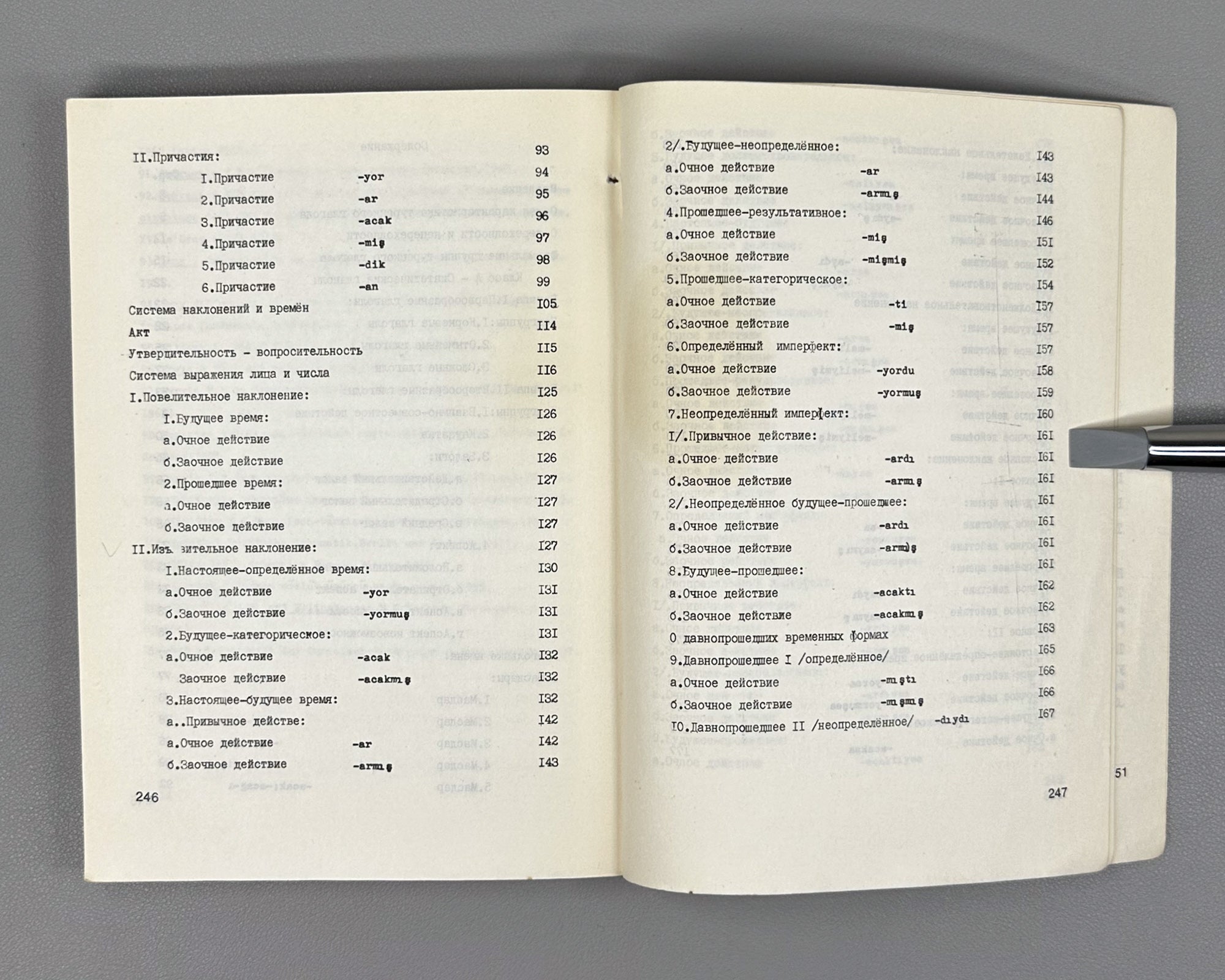 [Signed] Janashia, N. N. Morphology of the Turkish Verb (Morfologiya turetskogo glagola). First edition. Tbilisi, 1981. In Russian.