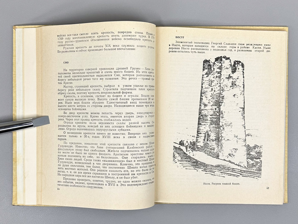 Zakaraya, P. Ancient Cities and Fortresses of Georgia (Drevniye goroda i kreposti Gruzii), 1982. In Russian.