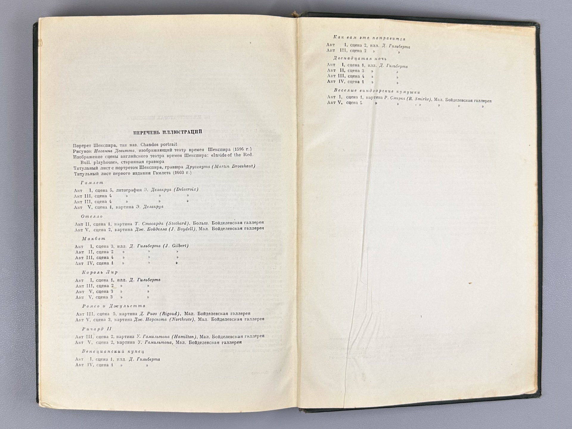 Shakespeare, William. Selected Works (Izbrannye proizvedeniya), 1939. In Russian.