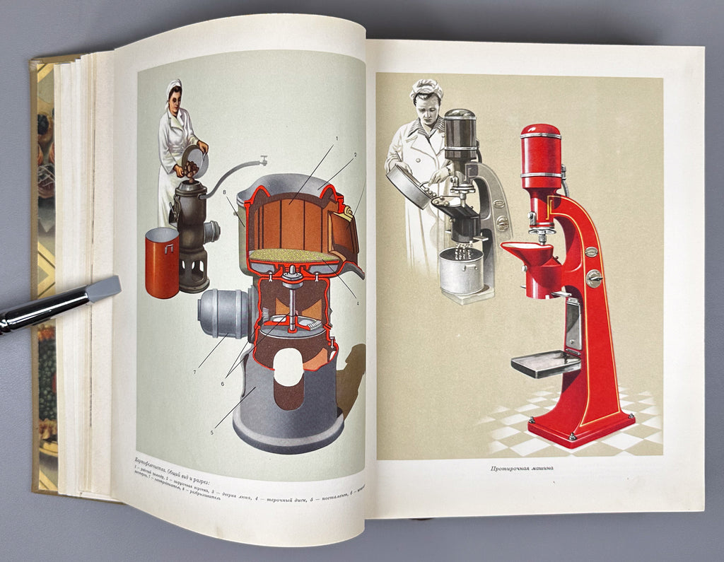 Kulinariya (Culinary Art): A Book for the Chef / edited by M. O. Lifshits. First edition. Moscow, 1955. In Russian.
