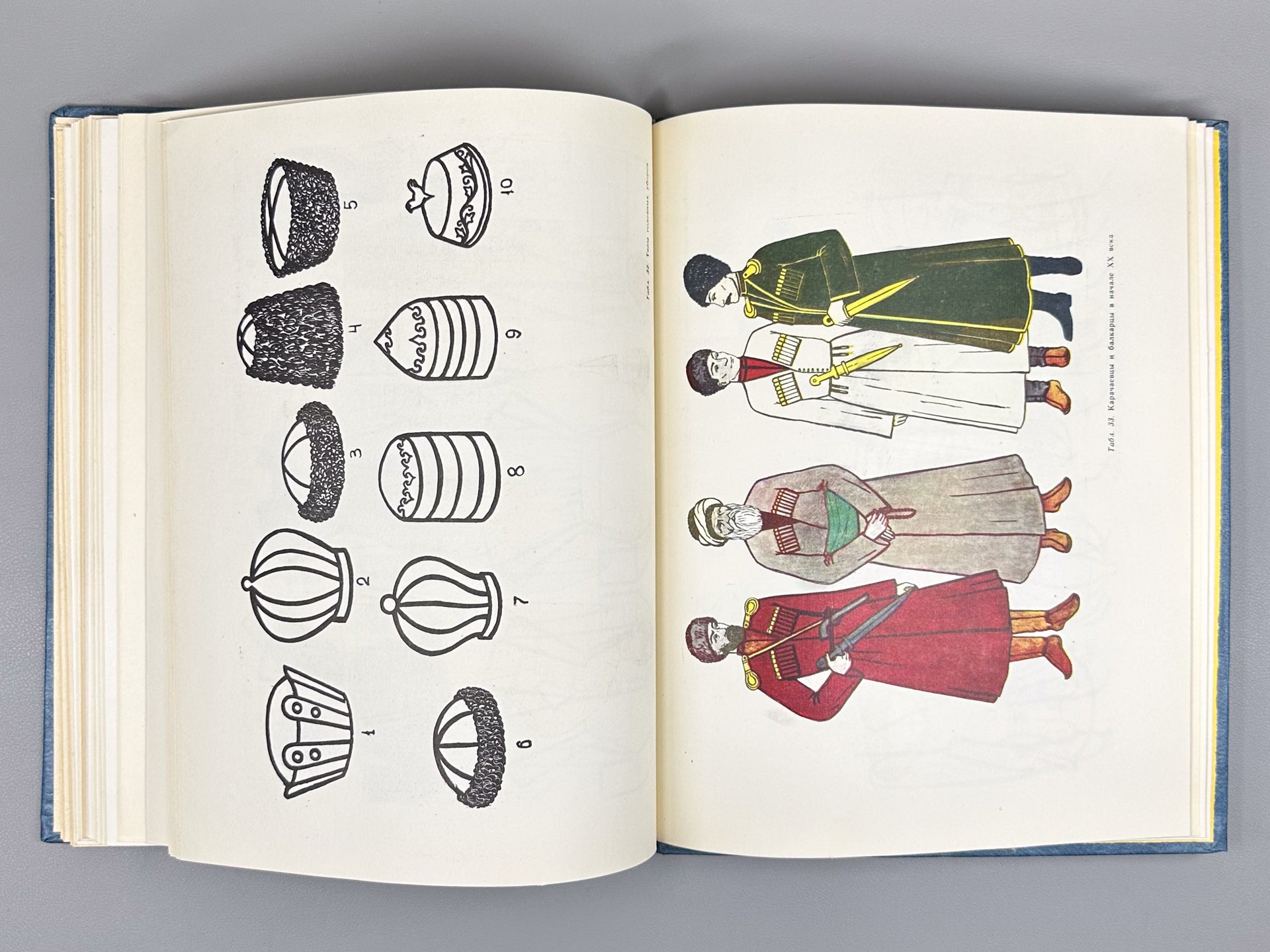 Kuznetsova, A. Ya. Folk Art of the Karachays and Balkars (Narodnoye iskusstvo karachayevtsev i balkartsev), 1982. In Russian.